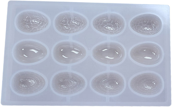 Premium 5.5CM Egg Chocolate Mold - Silicone Baking Molds for Easter, Halloween & Holiday Treats - Perfect for DIY Chocolate Making, Candy Crafts & Home Baking Decorations