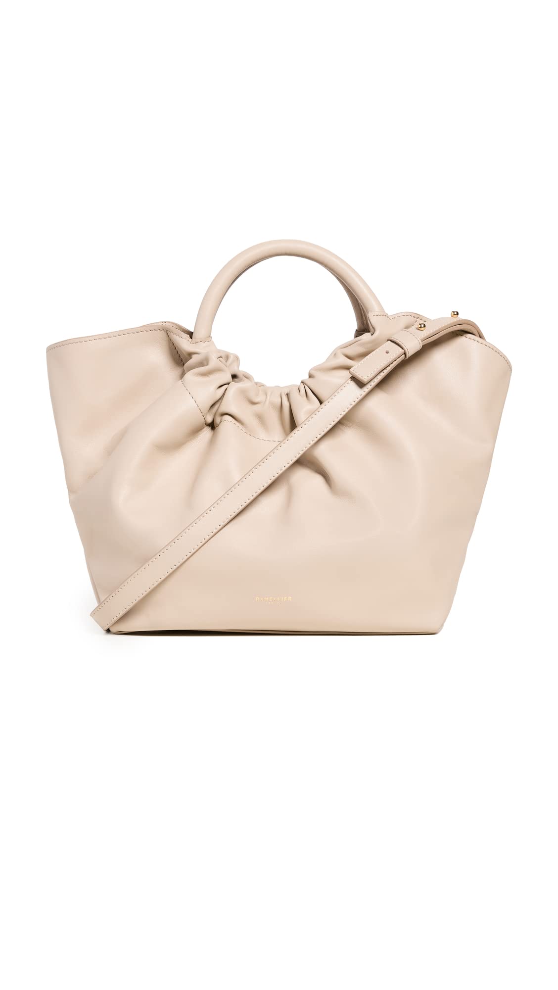 DeMellier Women's Midi Los Angeles Tote Bag - Stylish Leather Handbag for Work, Travel & Everyday Use | Premium Designer Shoulder Bag for Women
