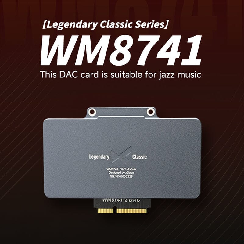 xDuoo XD05 Pro Portable DAC Headphone Amplifier with WM8741 DAC Card - Perfect for Audiophiles & Music Lovers at Home or On-the-Go