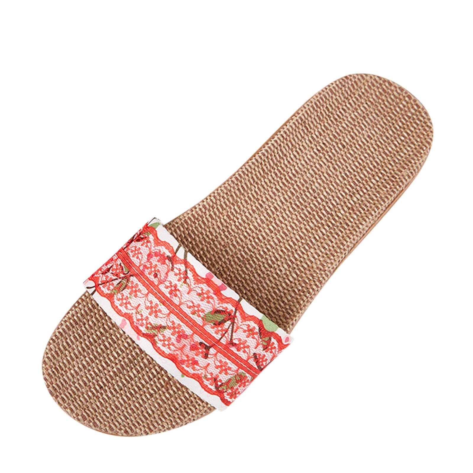 Black Women's Slide Sneakers - Breathable Bohemian Beach Slippers for Ladies | Fashionable Slip-On Flats for Summer, Travel & Casual Wear