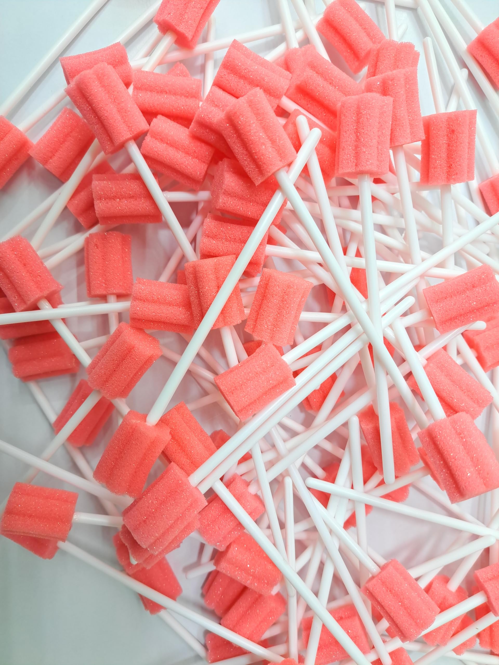 MJ Talk 100pcs Disposable Oral Swabs for Baby Tongue Cleaning - Safe & Gentle Mouth Care