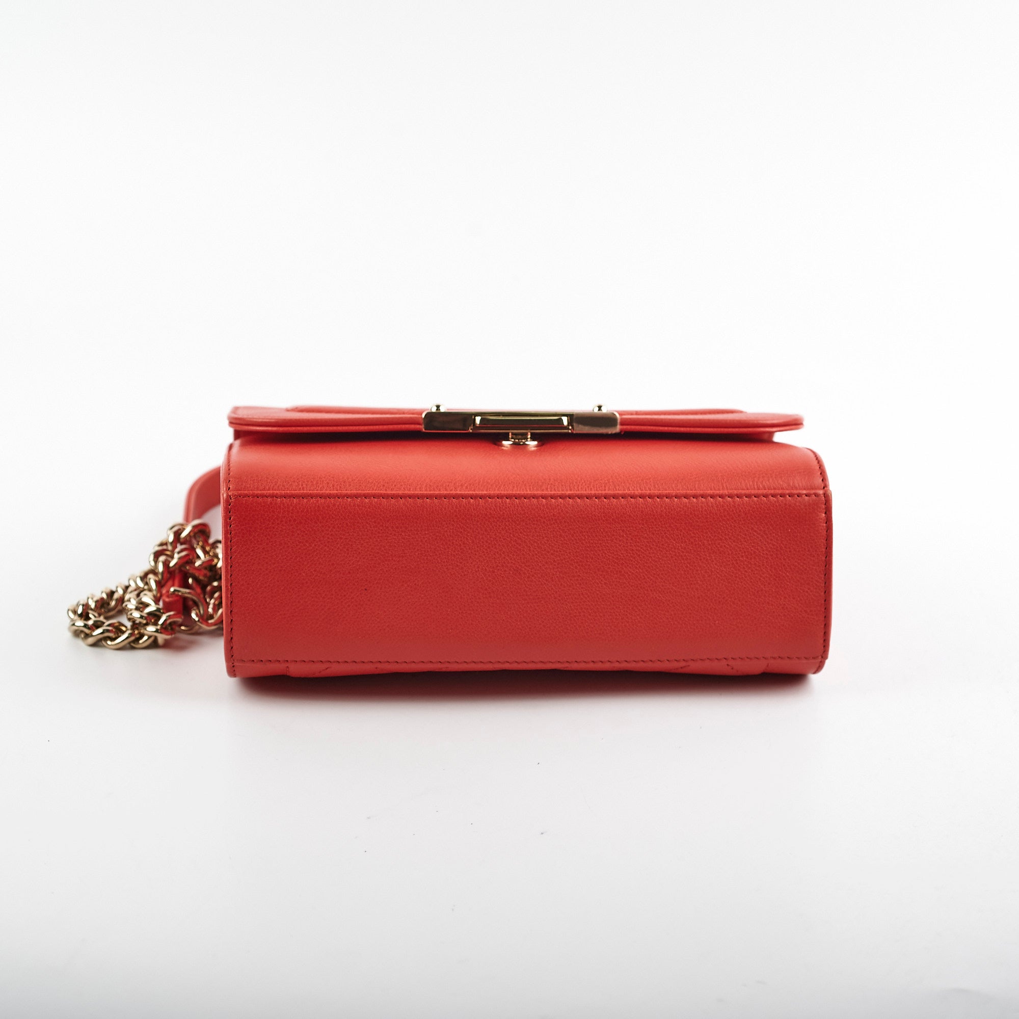 Chanel Seasonal Flap Red Crossbody Bag for Women - Luxury Leather Shoulder Bag - Perfect for Date Night, Parties & Special Occasions