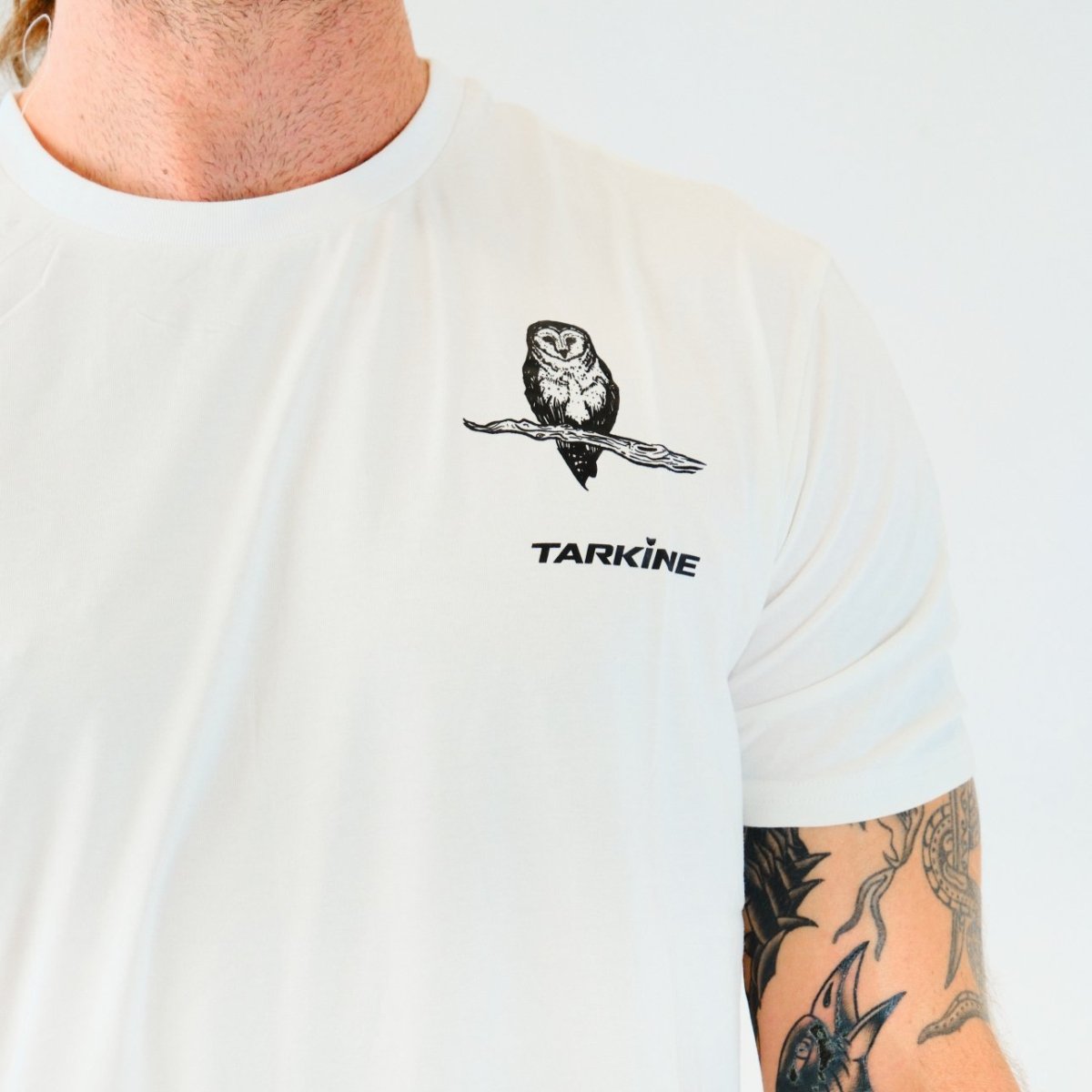 Masked Owl Unisex Eco-Friendly T-Shirt - Soft Cotton Casual Tee for Men & Women - Perfect for Daily Wear, Outdoor Activities, and Sustainable Fashion