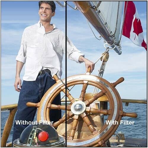 Tiffen 4x5.65 Inch Clear Premium Water White Glass Filter for DSLR Cameras - Professional Photography & Videography Accessory
