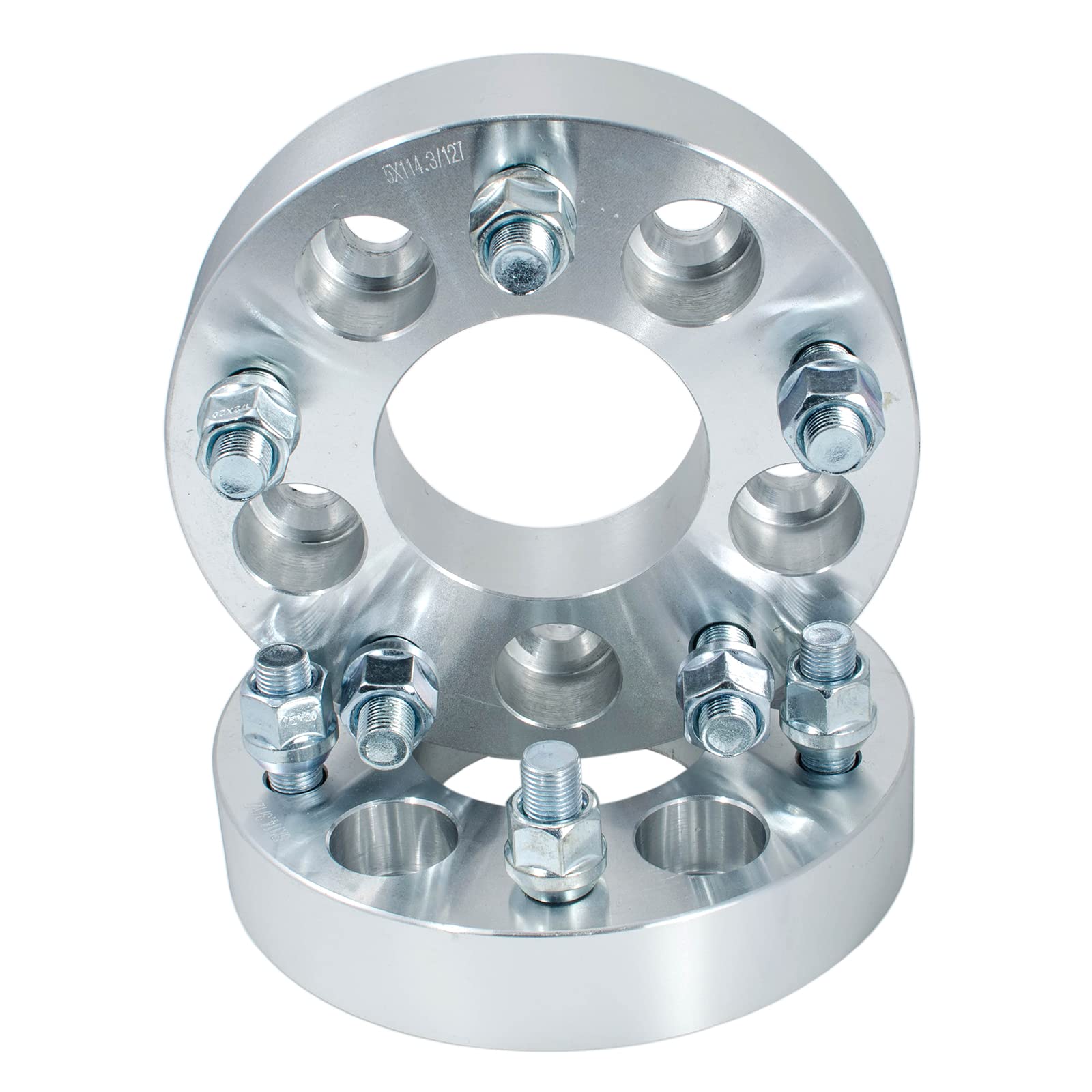 Hex Autoparts 5x4.5 to 5x5 Wheel Adapters 1.25