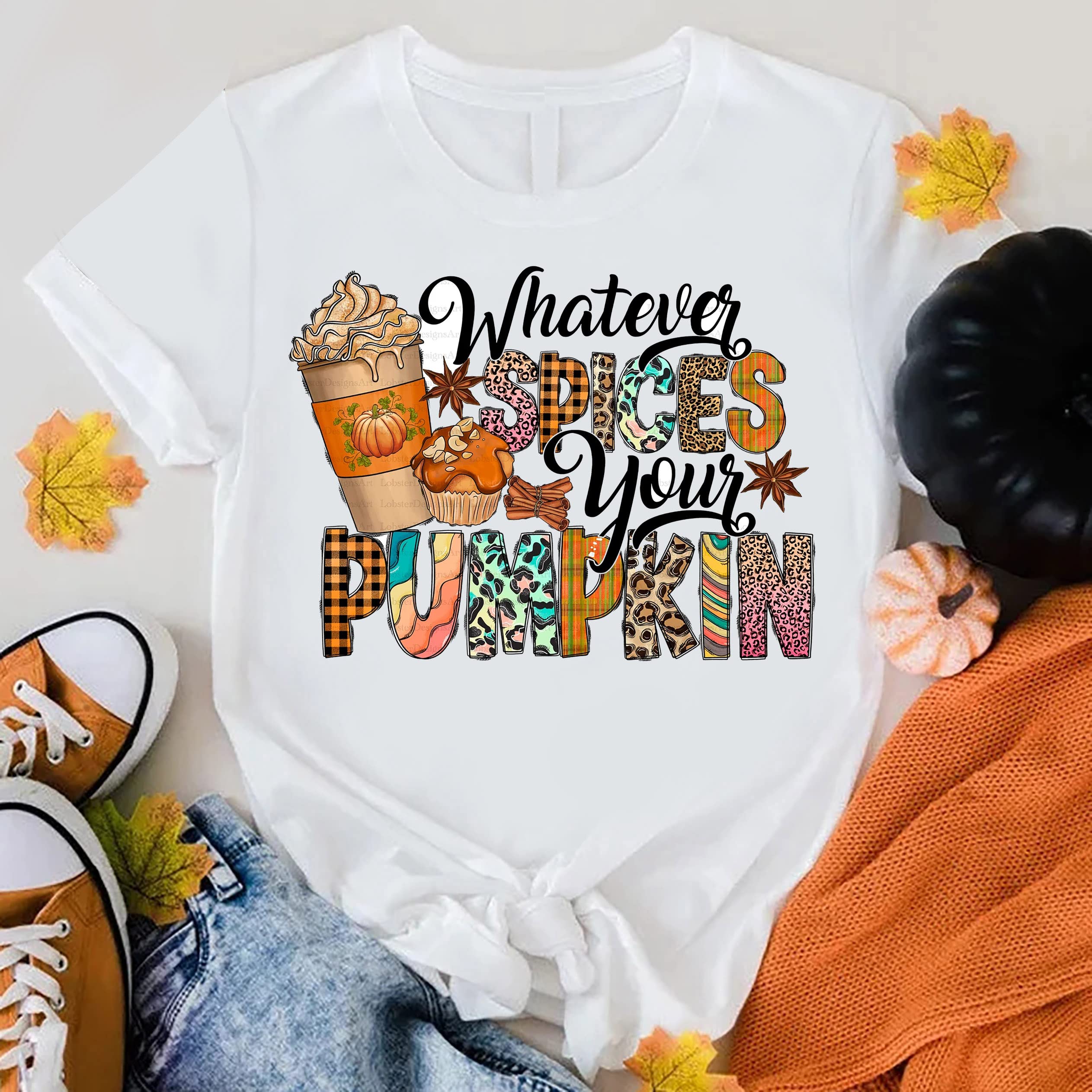 Pumpkin Spice T-Shirt | Fall Thankful Shirt | Autumn Coffee & Thanksgiving Sweatshirt | Cozy Seasonal Apparel for Pumpkin Lovers – Perfect for Fall Outfits, Coffee Dates & Thanksgiving Gatherings