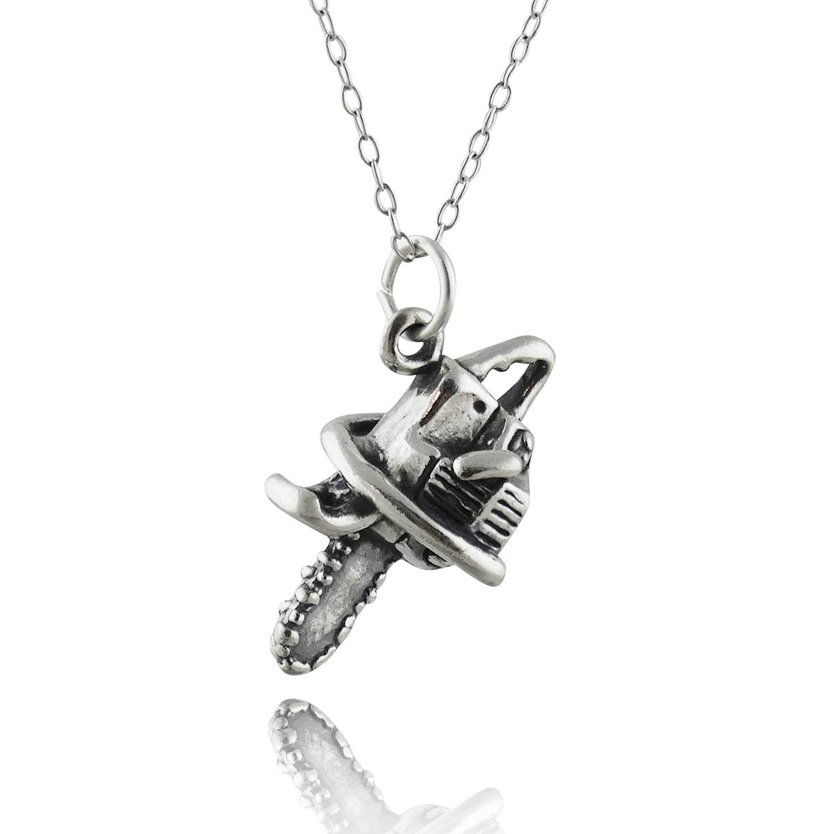 FashionJunkie4Life Unique Sterling Silver Pendant Necklace for Women - 18
