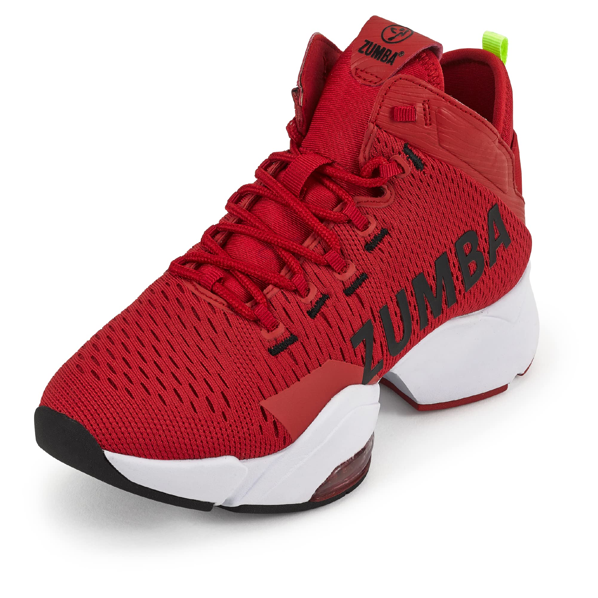 ZUMBA Women's Air Funk Stomp Sneakers - Mid-Top Dance Shoes for Women, Comfortable & Breathable Workout Sneakers for Zumba, Jazzercise, Aerobics & Fitness Dance Classes
