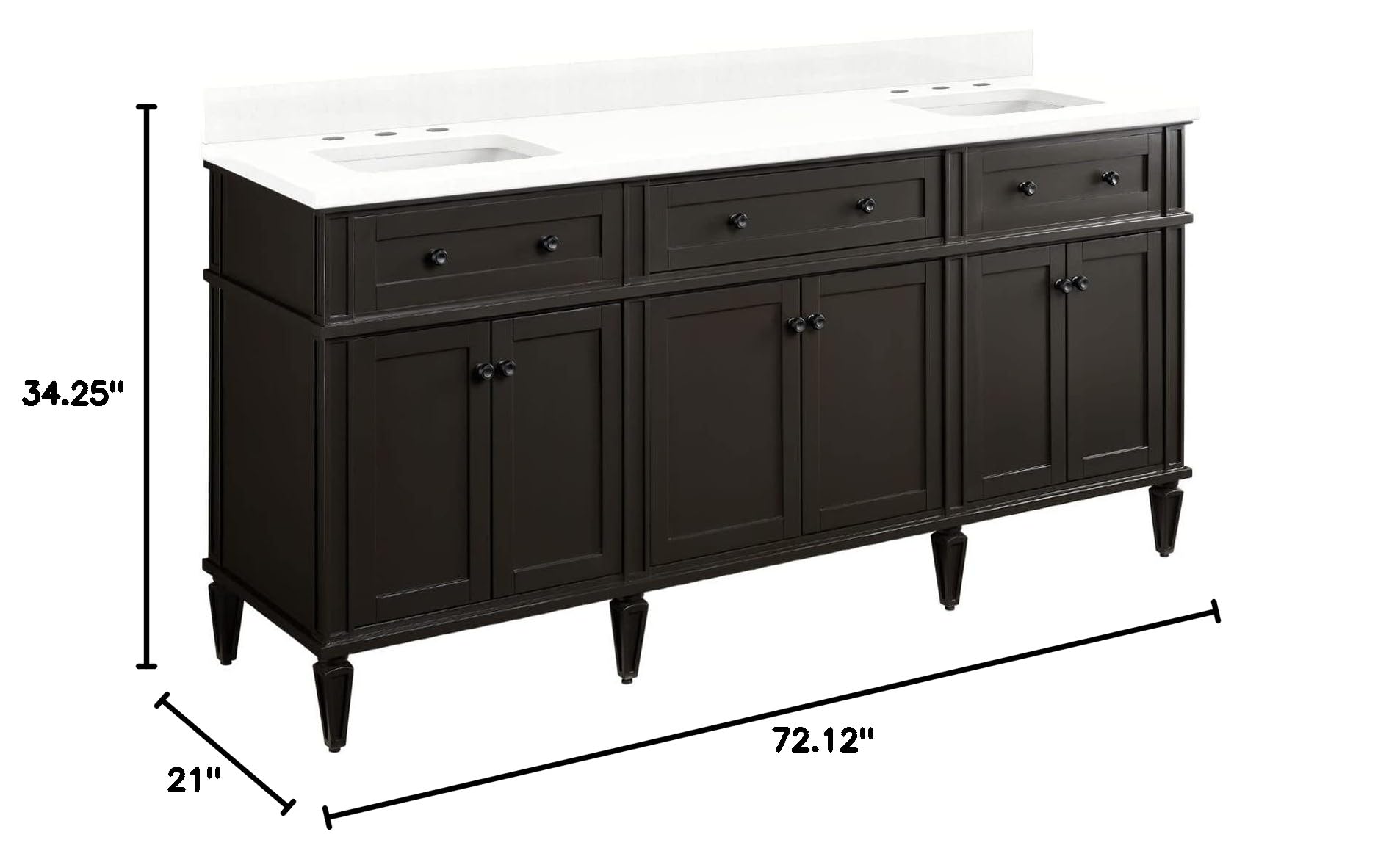 Signature Hardware 465112 Elmdale 72