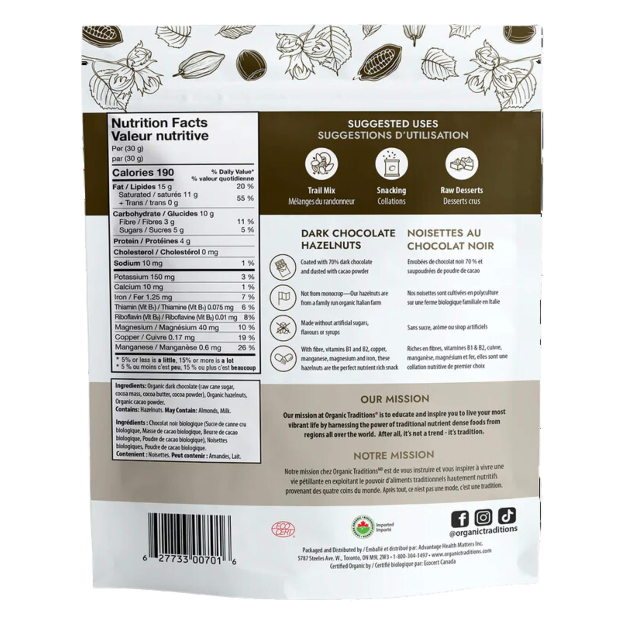 Premium Dark Chocolate Covered Hazelnuts - Gourmet Snack for Gifting, Parties & Healthy Desserts | Crunchy Nutty Flavor | Vegan & Gluten-Free Treat