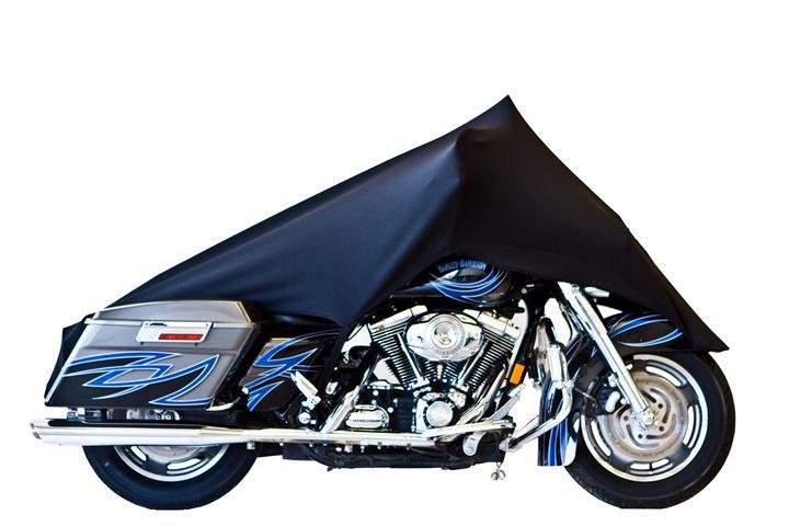 Road King Motorcycle Cover - Waterproof & UV Resistant Shade for Harley Davidson Without Tour Pak - Ideal for Outdoor Parking & Long-Term Storage