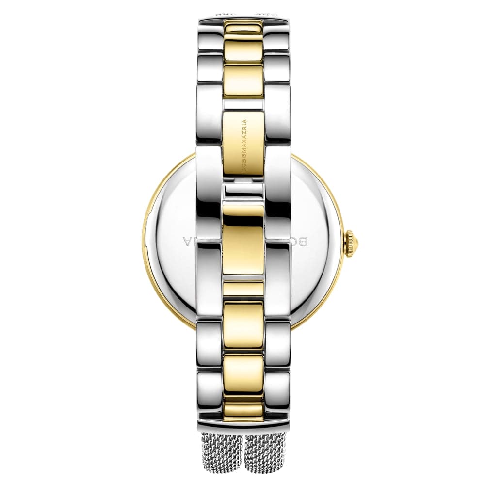 BCBGMAXAZRIA BG50672001 Women's Fashion Watch - Elegant Stainless Steel Bracelet & Crystal Accents - Perfect for Office, Party & Everyday Wear