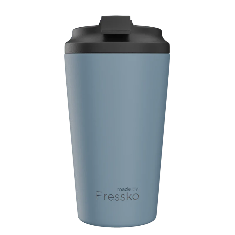 Fressko Grande 16oz Reusable Coffee Cup - Insulated Travel Mug for Hot & Cold Drinks - Perfect for Office, Camping & Commuting