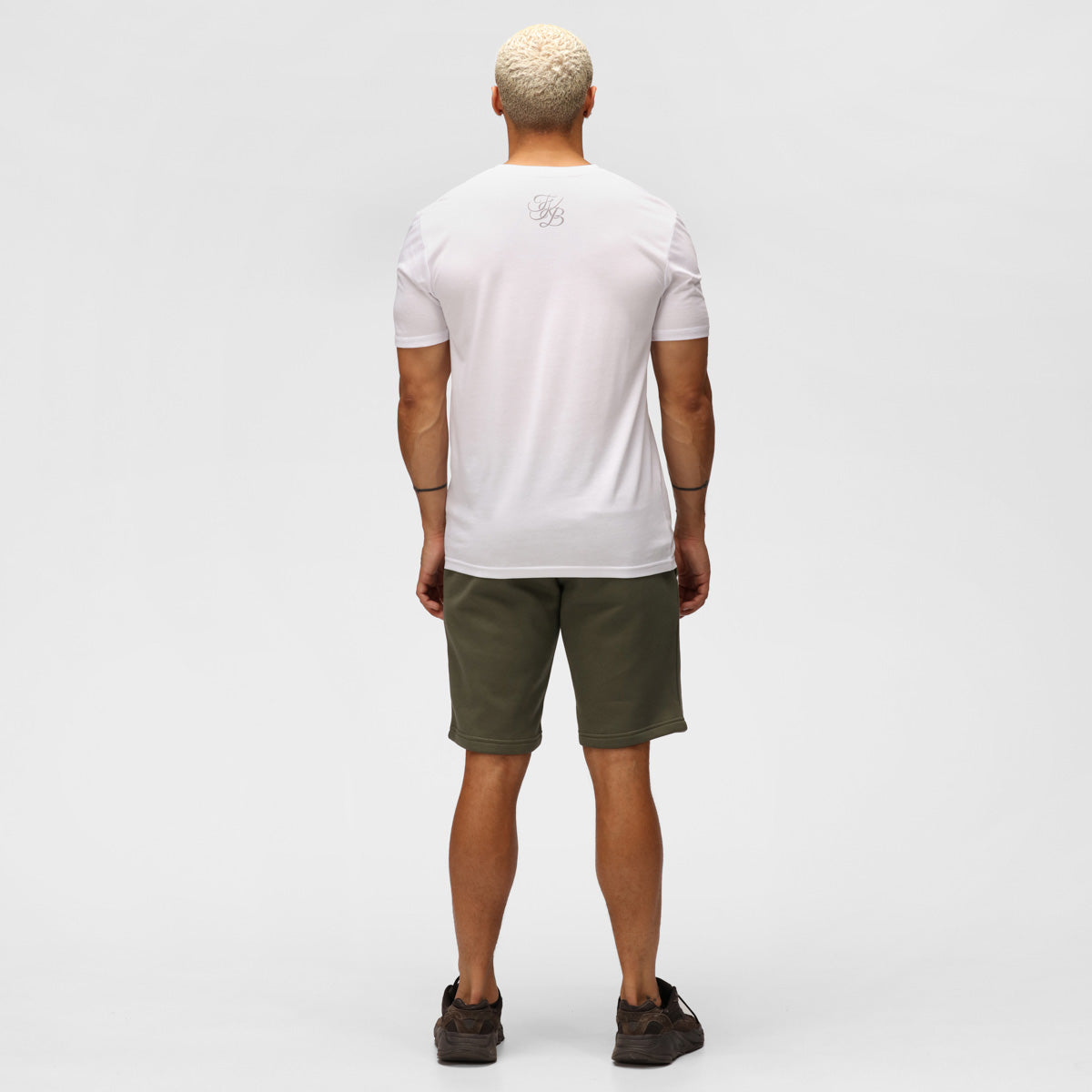 Premium TKB Men's White Tri-Blend T-Shirt - Soft & Comfortable Cotton Blend Tee for Casual Wear, Gym, and Everyday Outfits