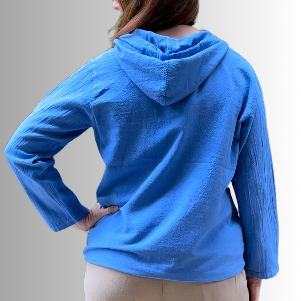 Soft Cotton Spring Hoodie for Women & Men - Lightweight Pullover Sweatshirt - Final Sale Clearance - Perfect for Casual Wear, Outdoor Activities & Layering