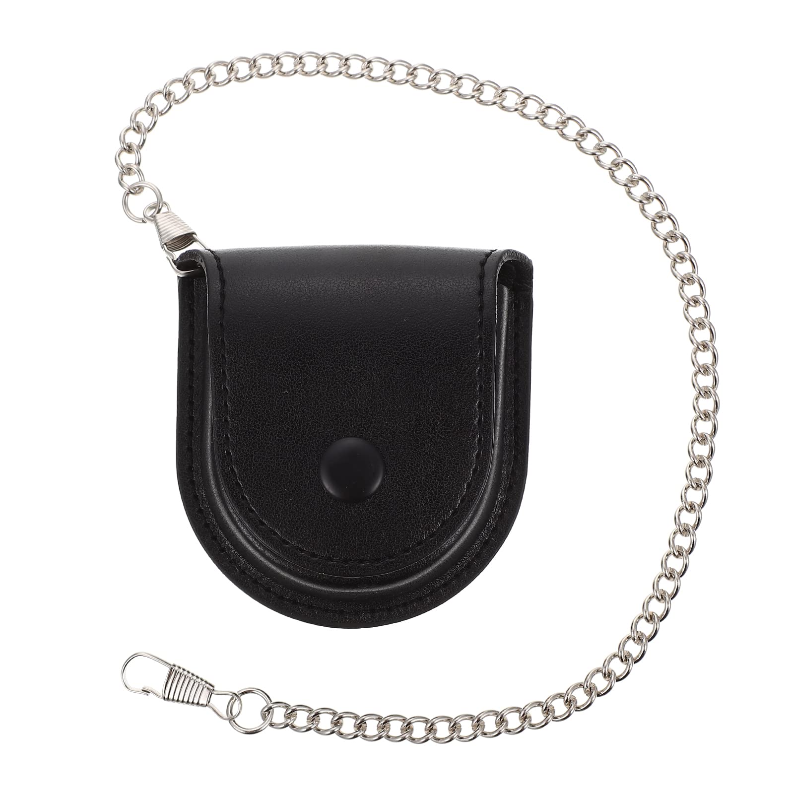 Vintage PU Leather Pocket Watch Case - Retro Style Watch Pouch & Holder for Men's Wristwatches | Perfect for Collectors, Gifts, and Antique Timepiece Storage