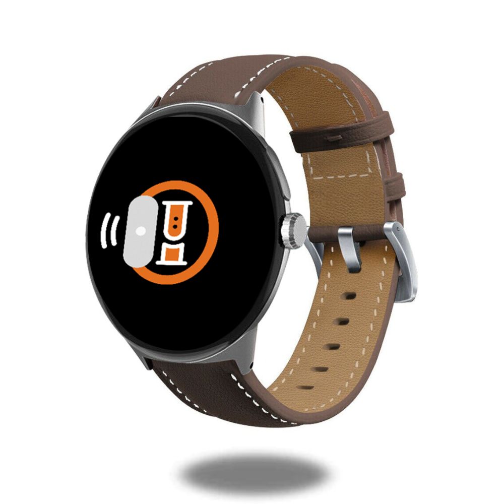 Premium Genuine Leather Band for Google Pixel Watch - Stylish & Comfortable Smartwatch Strap for Men & Women - Perfect for Workouts, Office & Everyday Wear