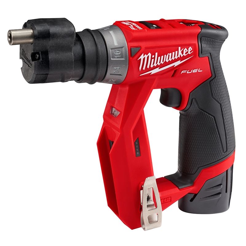 M12 FUEL 12V Lithium-Ion Brushless Cordless Drill/Driver Kit with Installation Accessories - Perfect for DIY Projects, Home Repairs & Professional Construction Work