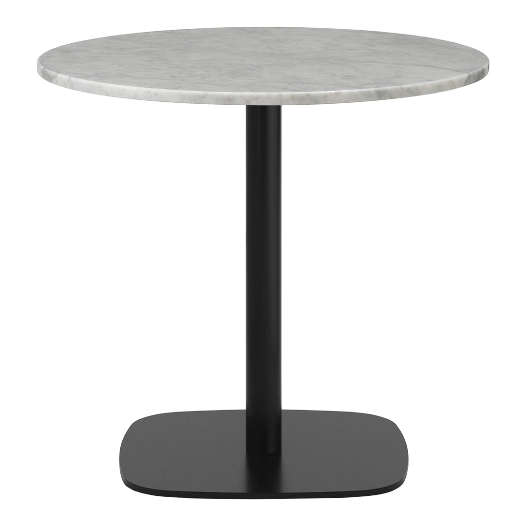 Round Cafe Table - Modern & Durable Indoor/Outdoor Dining Table for Restaurants, Patios, and Home Decor