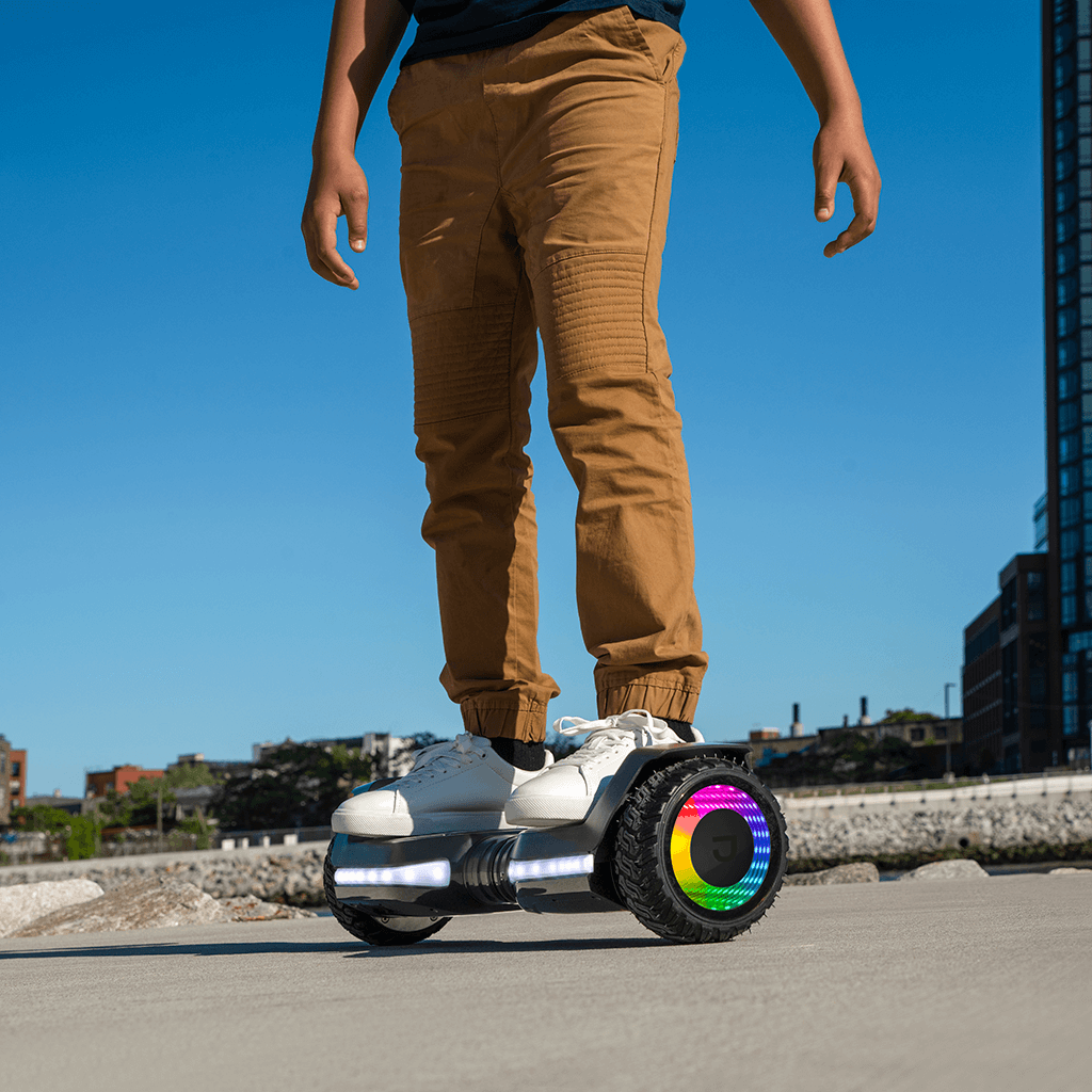 Best Self-Balancing Electric Scooter - Flash Hoverboard with LED Lights | 6.5