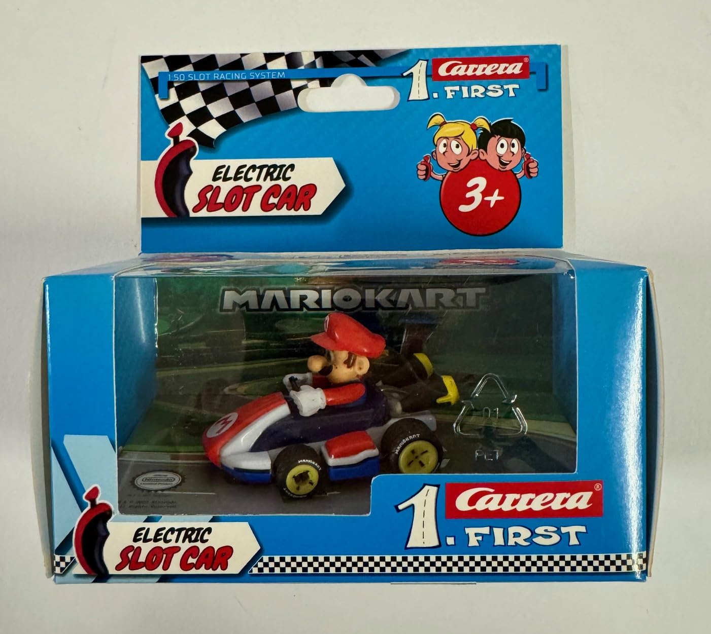 Greenhills Carrera First Mario Kart Mario 20065002 1:50 Scale Die-Cast Model Car - New in Box (BNIB) - Perfect for Collectors and Mario Kart Fans - Great Gift for Kids and Gaming Enthusiasts