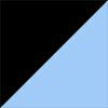 Black/Light Blue