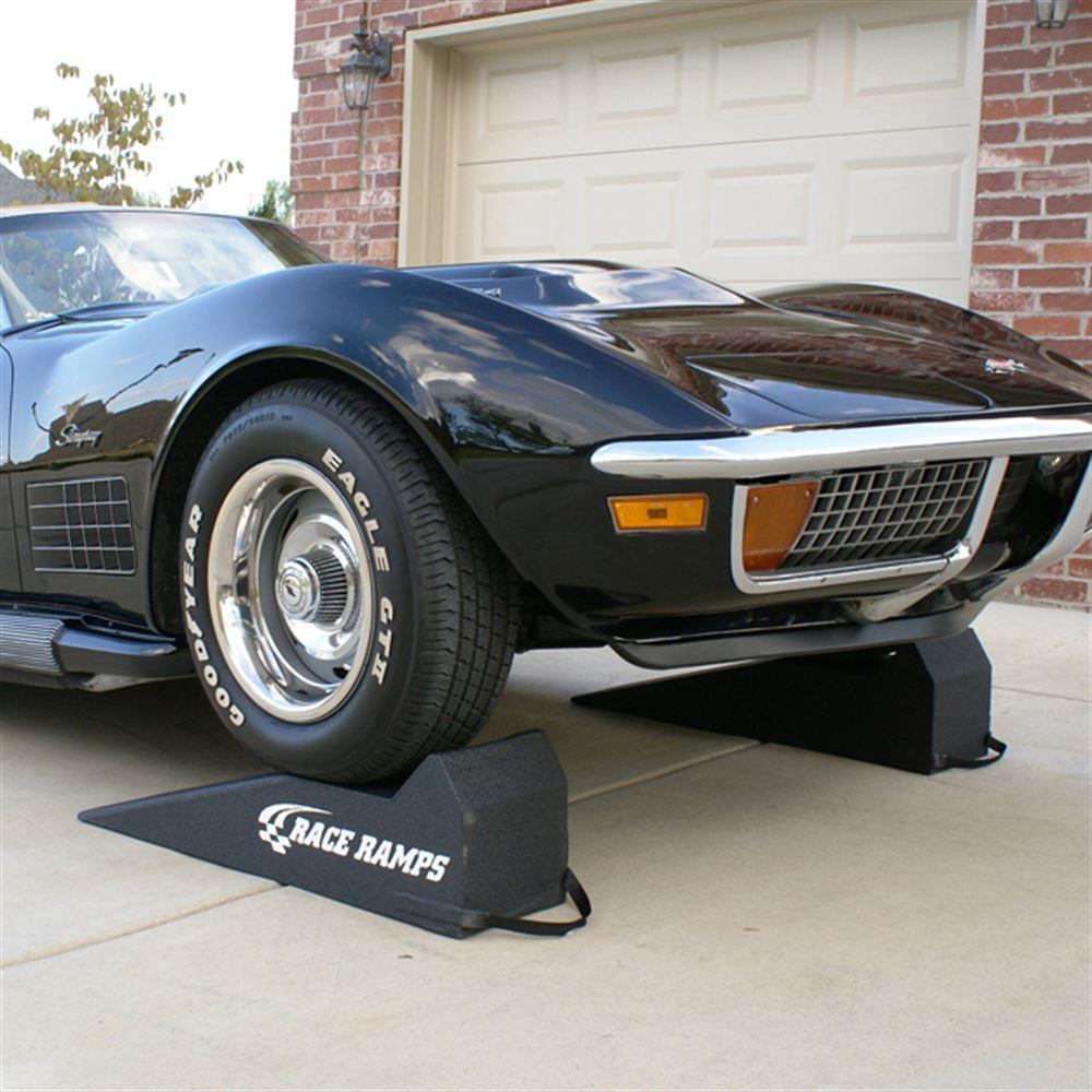 RACE RAMPS 40 Sport Car Ramps - 7 Inch Lift for 8 Tires - Perfect for Low Profile Vehicles, Sports Cars & Garage Maintenance