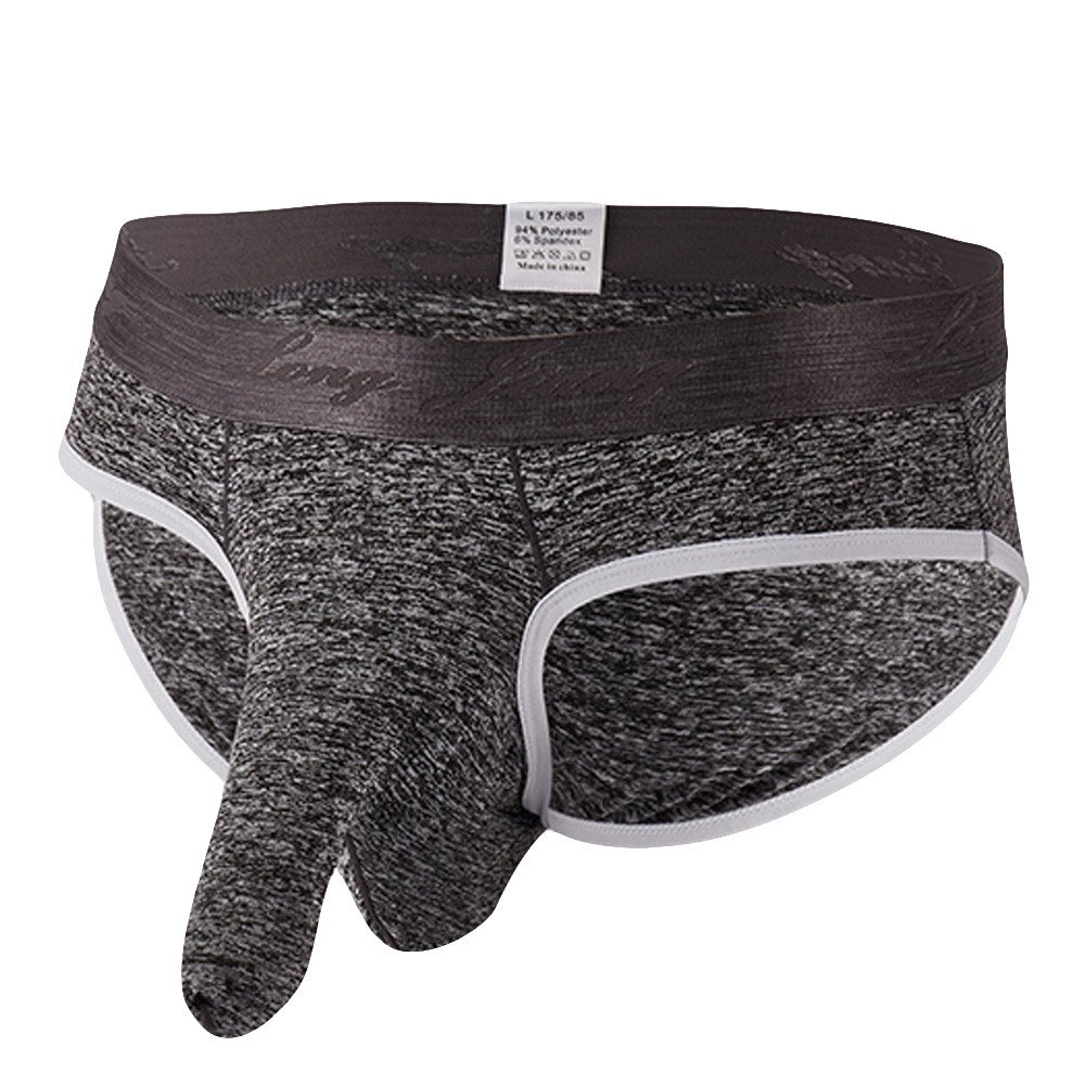 **Breathable Men's Underwear - Soft Cotton Briefs for Comfort & Support - Ideal for Daily Wear, Workouts & Travel**