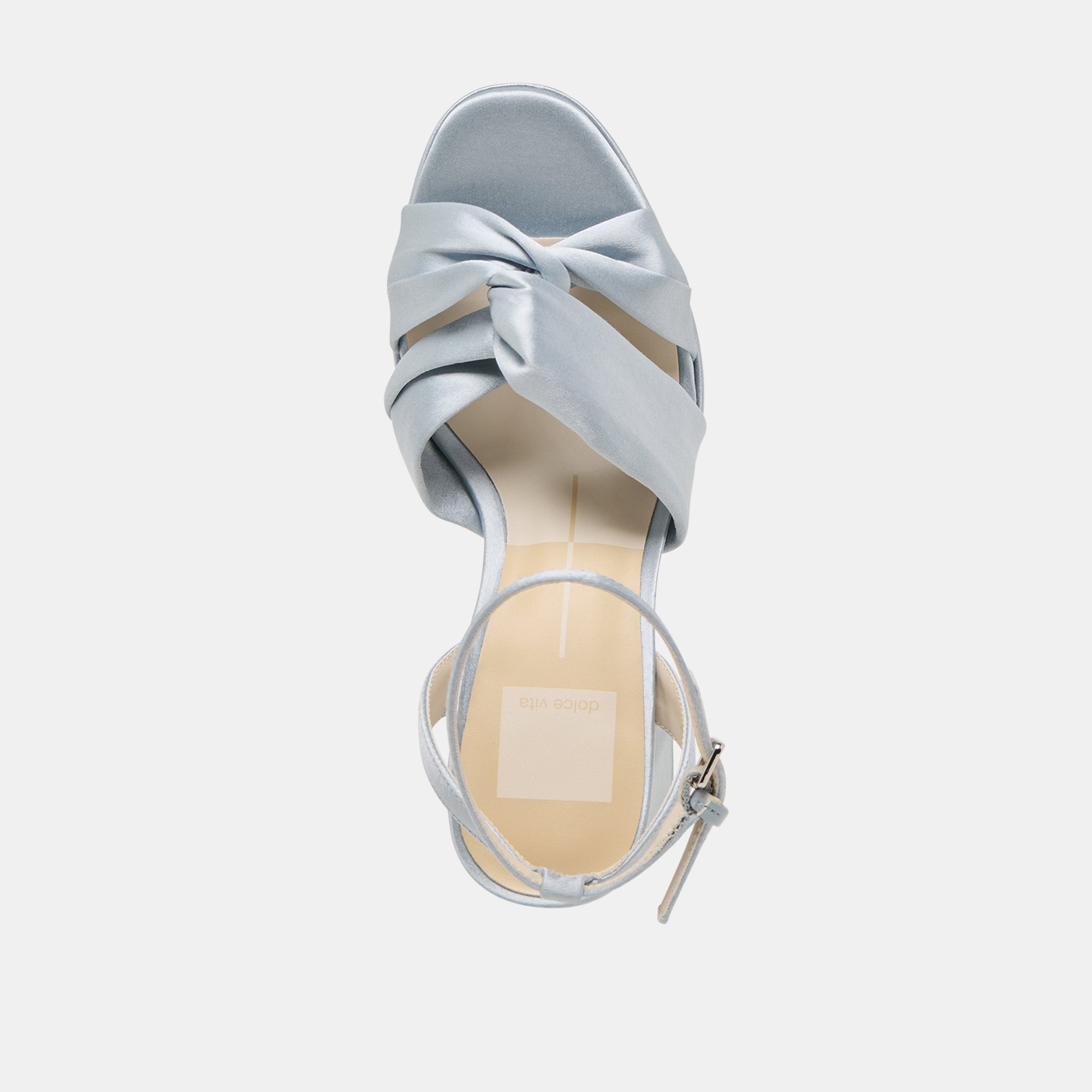 PARLO HEELS - Light Blue Satin High Heels for Women | Elegant Party Shoes for Weddings, Prom & Evening Events