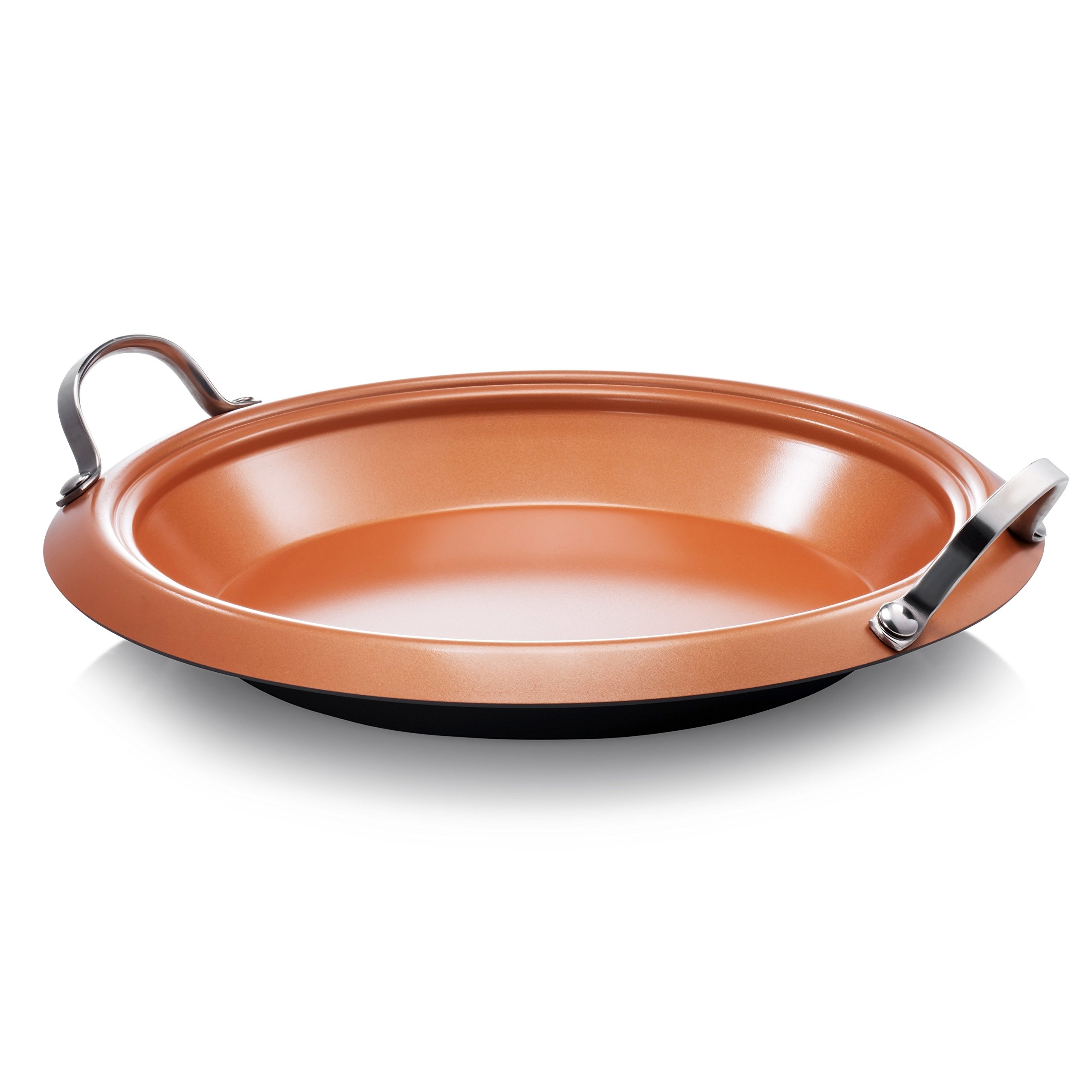Gotham Steel 10-Piece Nonstick Cookware Set - Brown | Premium Ceramic Coating for Healthy Cooking | Perfect for Frying, Sautéing & Baking