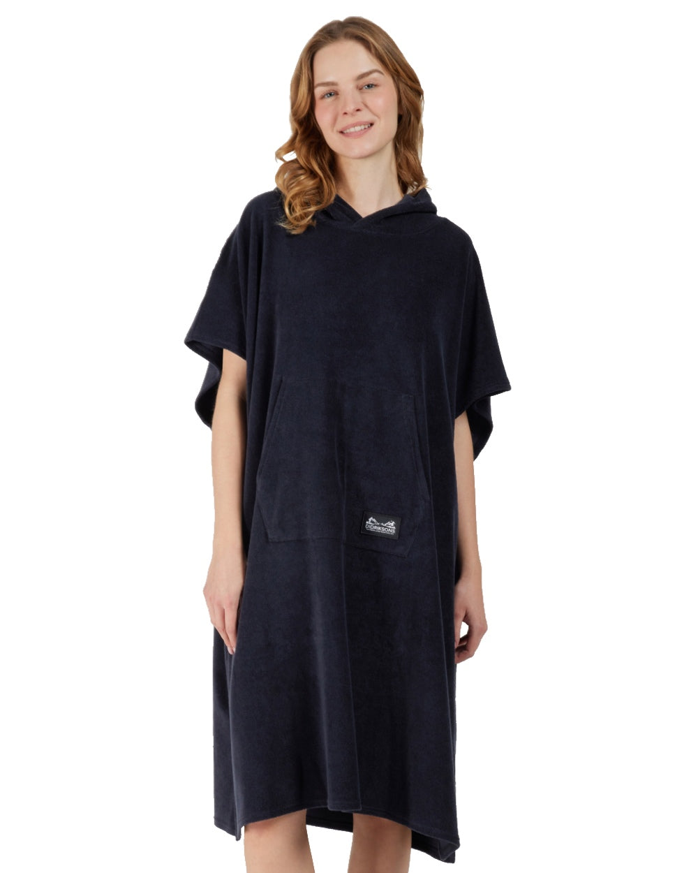 Didriksons Women's Belin Poncho - Waterproof Raincoat with Hood for Outdoor Hiking, Camping & Travel