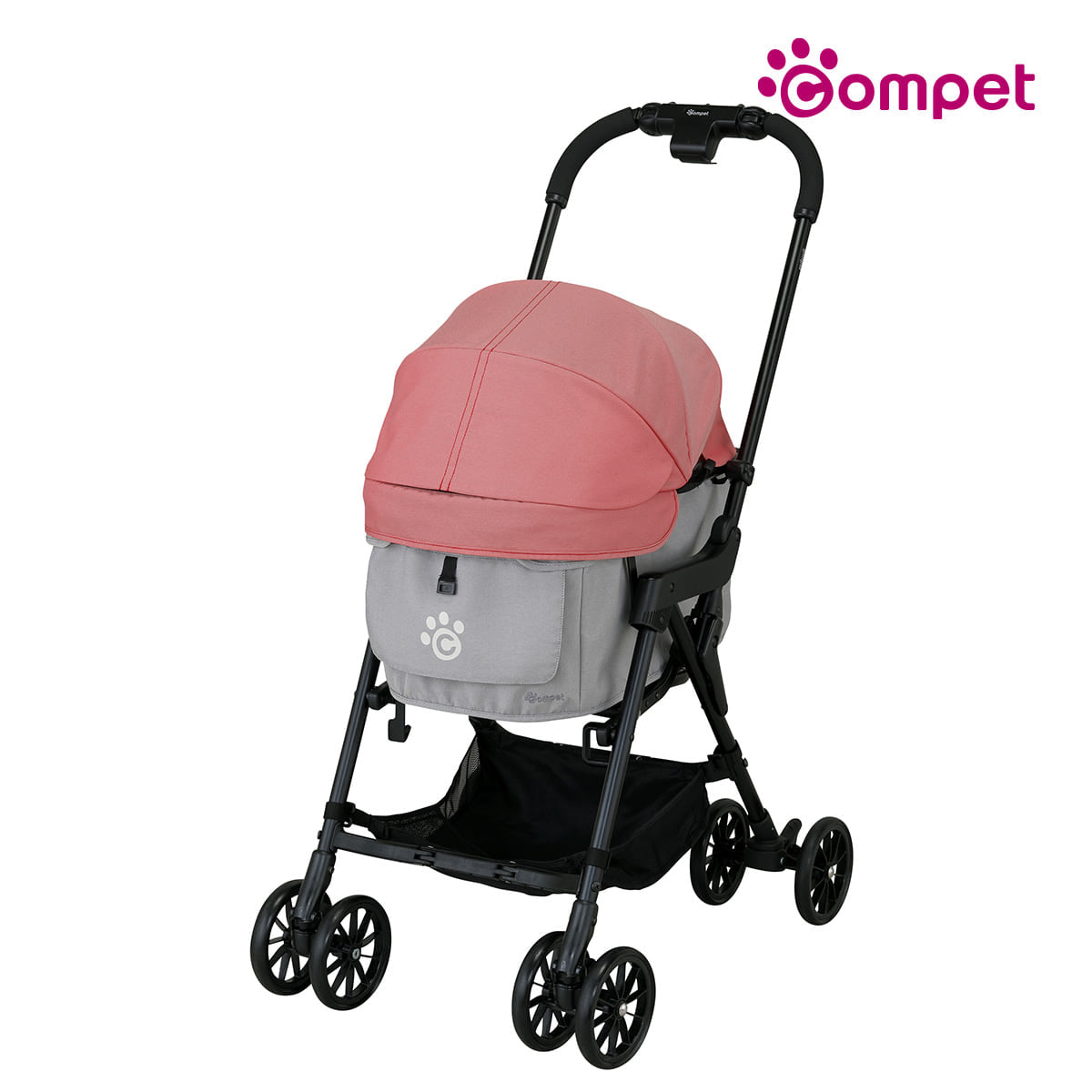 Premium Japanese Pet Stroller for Small Dogs & Cats - Lightweight, Foldable, Comfortable Ride for Outdoor Walks & Travel