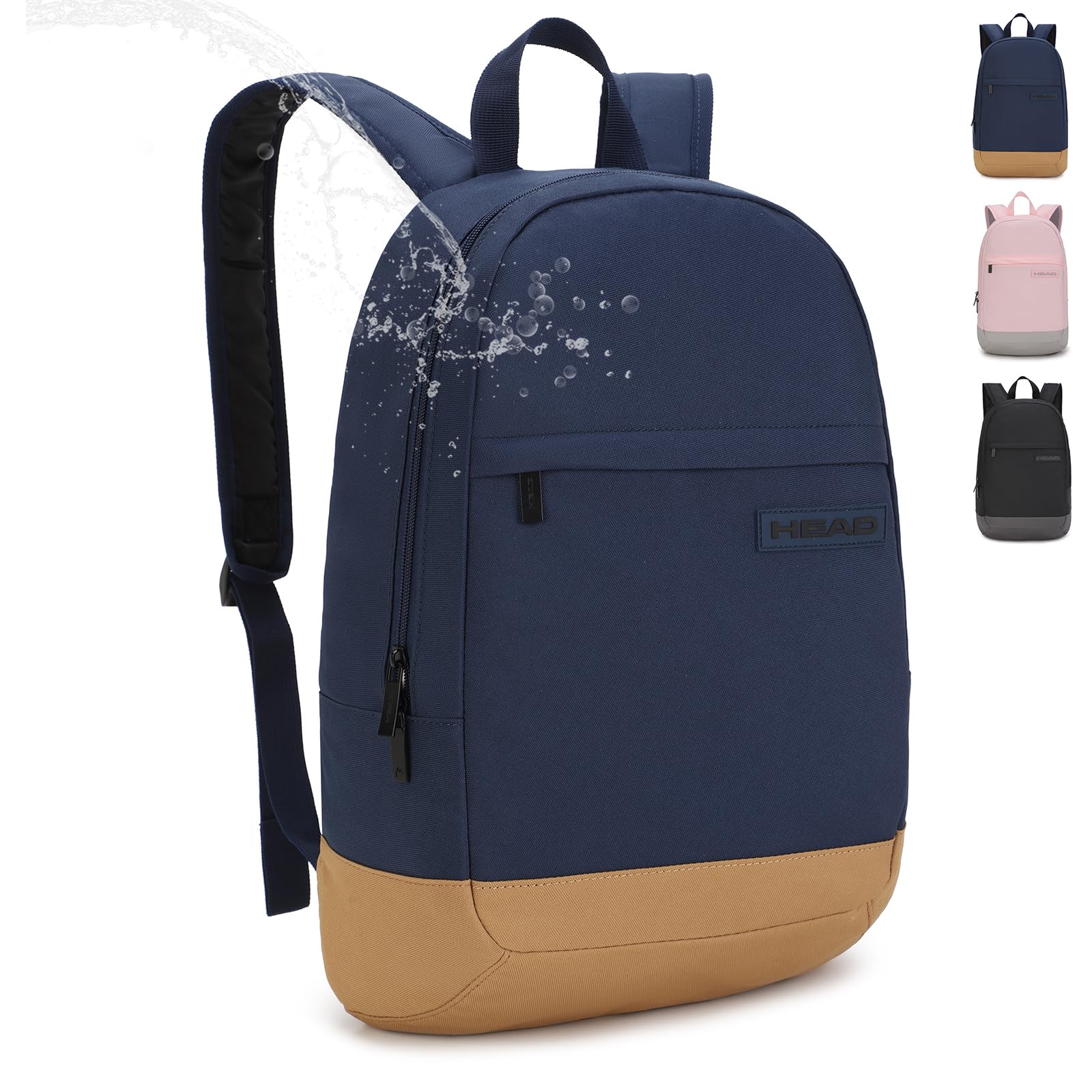 Waterproof Travel Backpack for Women & Men - Lightweight Daypack for Gym, Work & College - Fits 15.6 Inch Laptop - Perfect for Commuting, Hiking & Daily Use