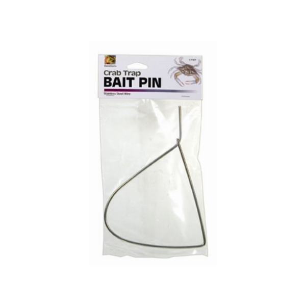 Danielson CTBP Crab Trap Bait Holder - Stainless Steel Pin for Crab Fishing - Durable Saltwater Bait Fastener for Crab Traps, Lobster Pots & Seafood Harvesting