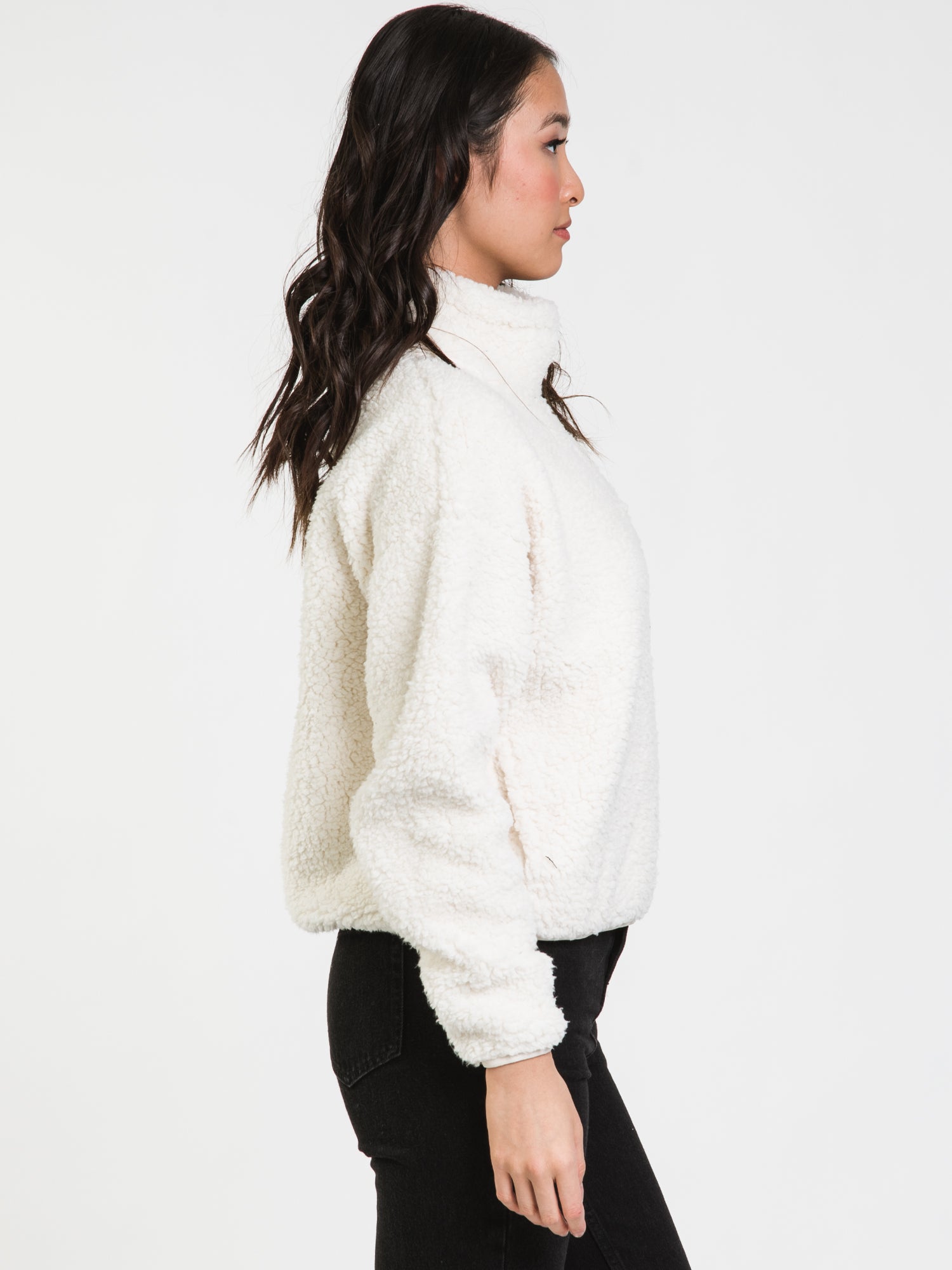 Champion Sherpa 1/4 Zip Script Jacket - Cozy Fleece Pullover for Men & Women - Perfect for Casual Wear, Outdoor Activities & Winter Layering