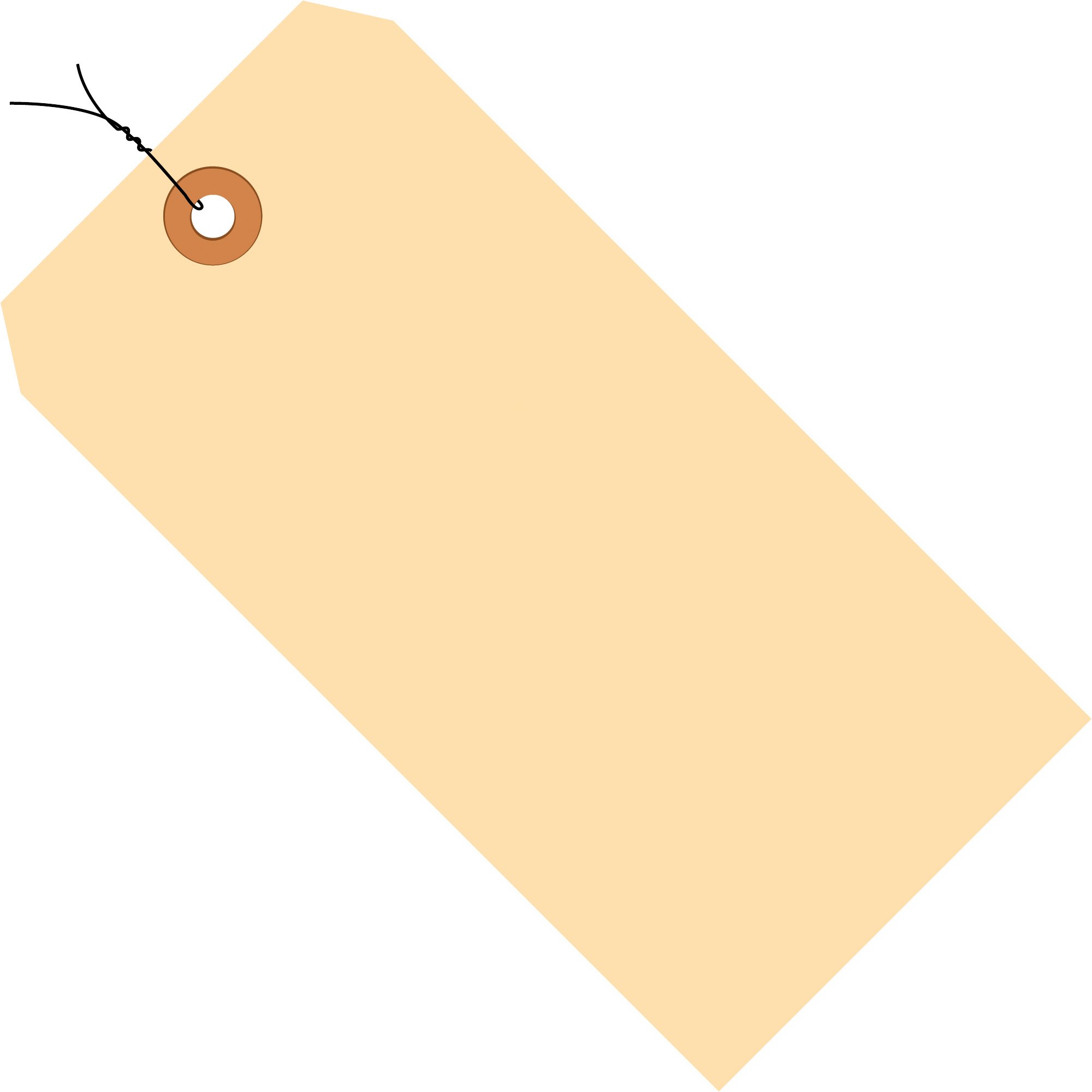 Aviditi 1000-Pack Manila Shipping Tags 4.75