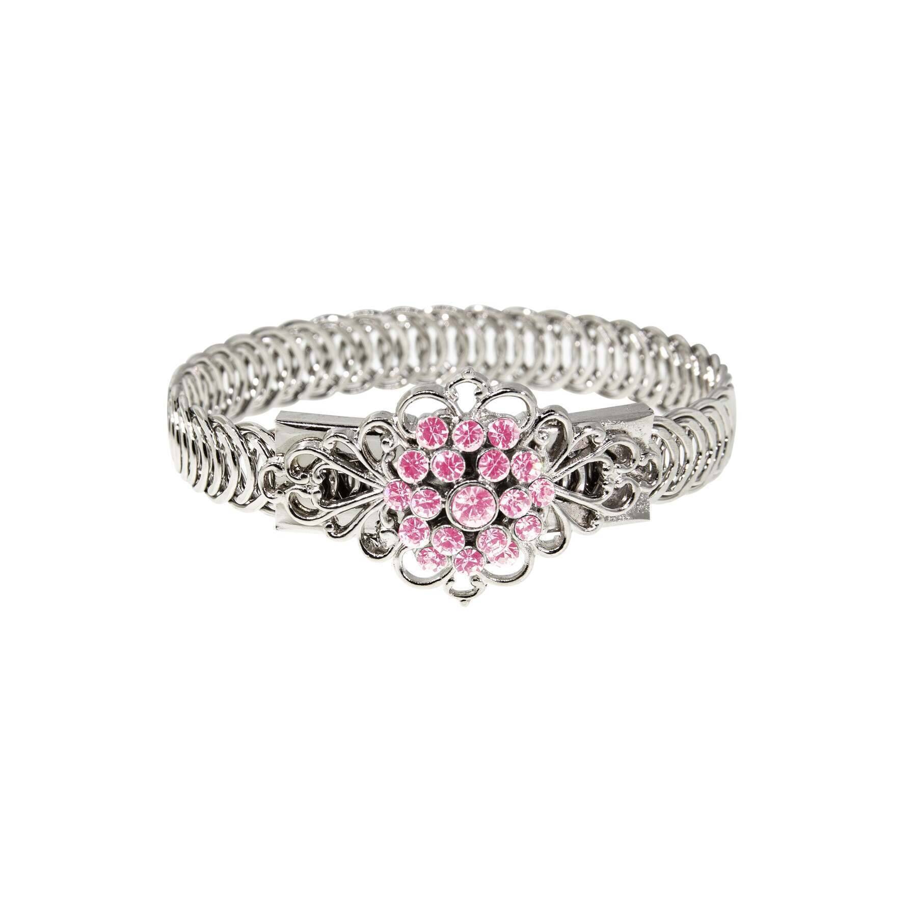 1928 Jewelry Crystal Flower Overlay Belt Bracelet - Vintage Style Rhinestone Waist Chain for Women - Perfect for Weddings, Parties, and Evening Dresses
