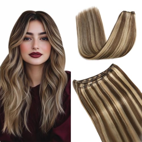 C-#4P27 Chocolate Brown to Caramel Blonde