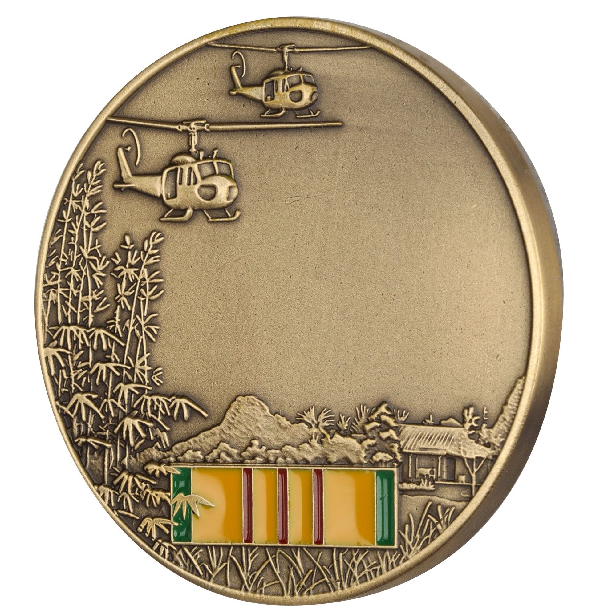 MEDALS OF AMERICA EST. 1976 - Vietnam War Tunnel Rat Challenge Coin - Military Collectible Gift for Veterans & History Enthusiasts - Perfect for Display, Commemoration & Military Memorabilia Collections