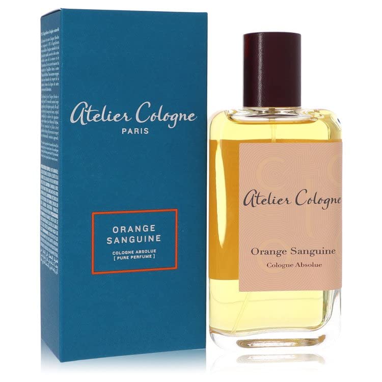 Blood Orange Cologne for Men - 3.3 oz Pure Perfume Spray | Long-Lasting Fragrance with Citrus Notes | Perfect for Date Nights & Special Occasions