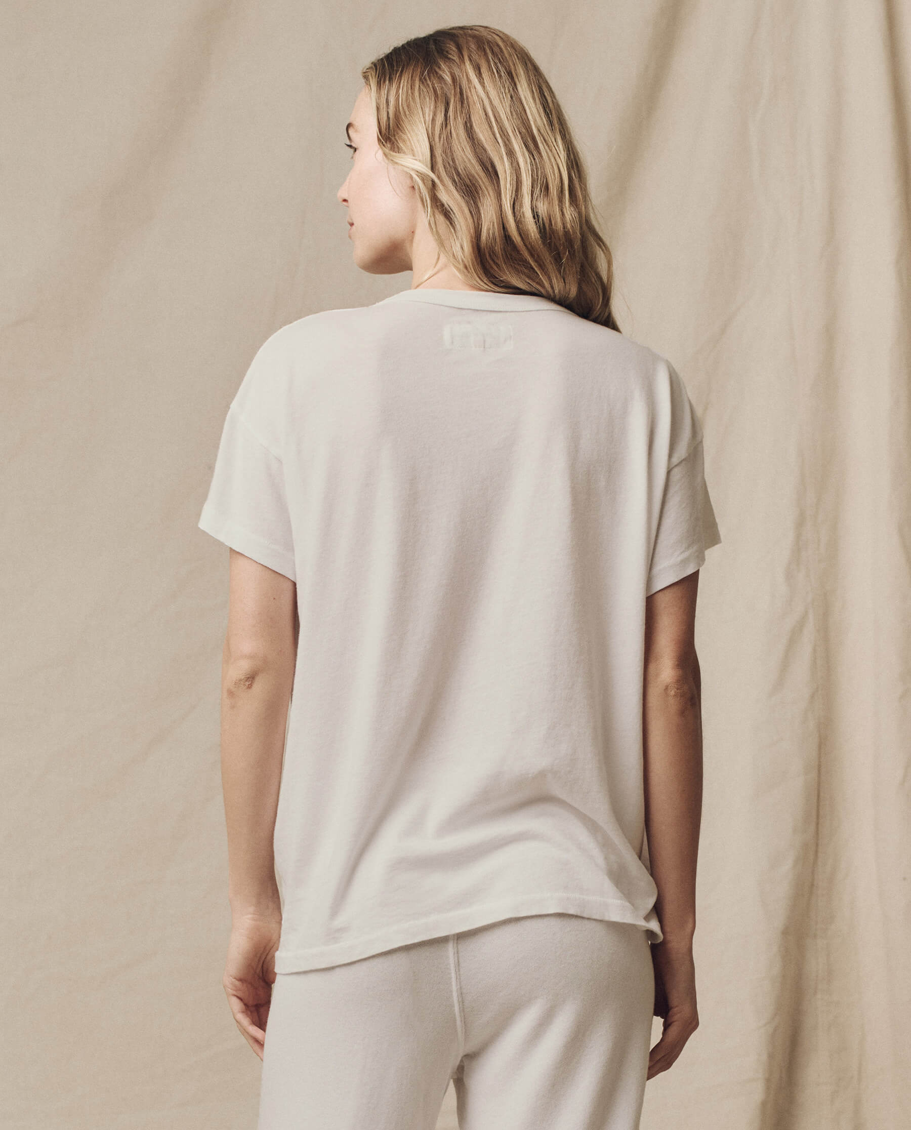 The Boxy Crew Solid Washed White T-Shirt - Casual Comfort for Everyday Wear | Perfect for Street Style & Relaxing Outfits