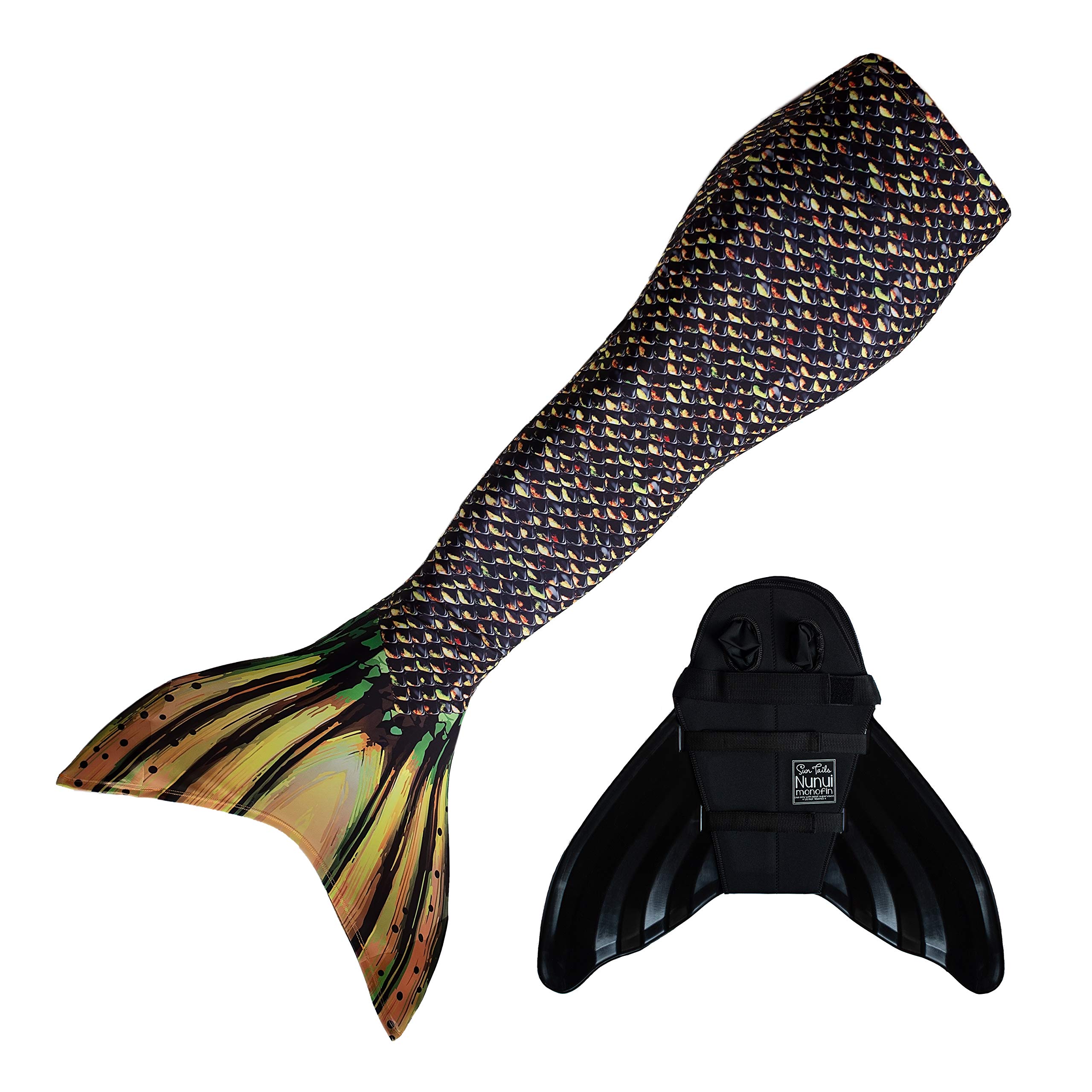 Mermaid Tails for Swimming - Kids & Adults with Monofin | Pool & Beach Fun