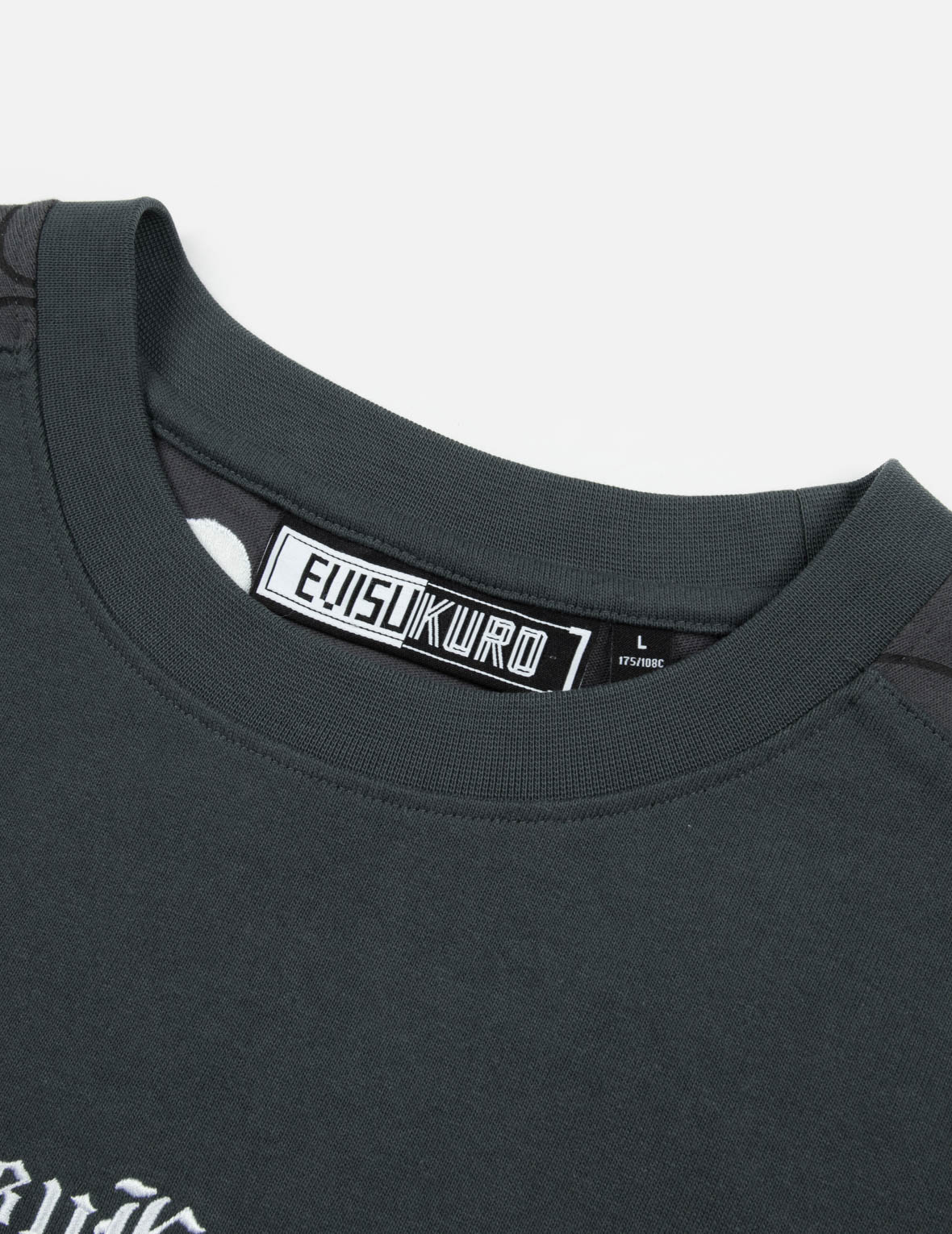EVISUKO Printed & Embroidered Loose Fit T-Shirt for Men - Trendy Streetwear Fashion Top for Casual Wear, Gym & Everyday Outfits