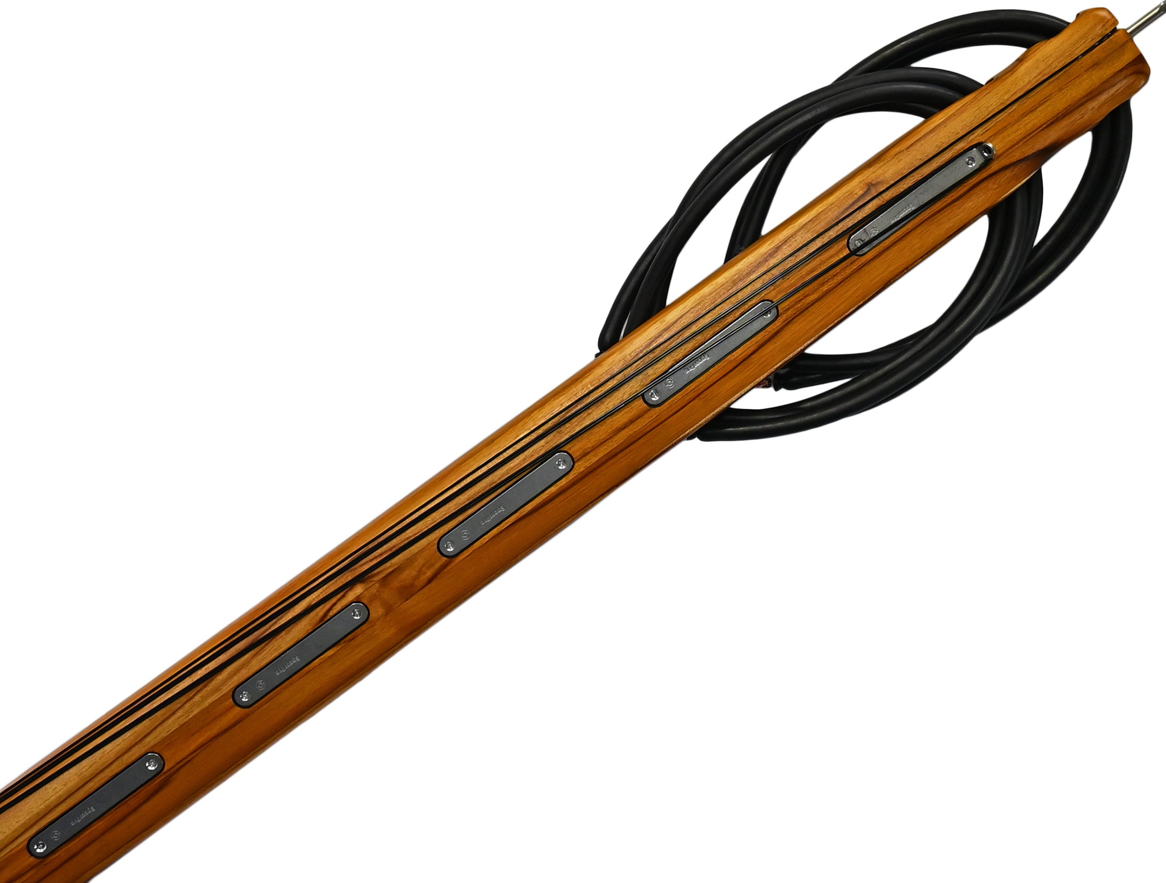 SpearPro Teak Tuna Speargun Titan Mid Handle Enclosed Track - Premium Spearfishing Gear for Underwater Hunting | Perfect for Ocean, Reef & Deep Water Fishing Adventures