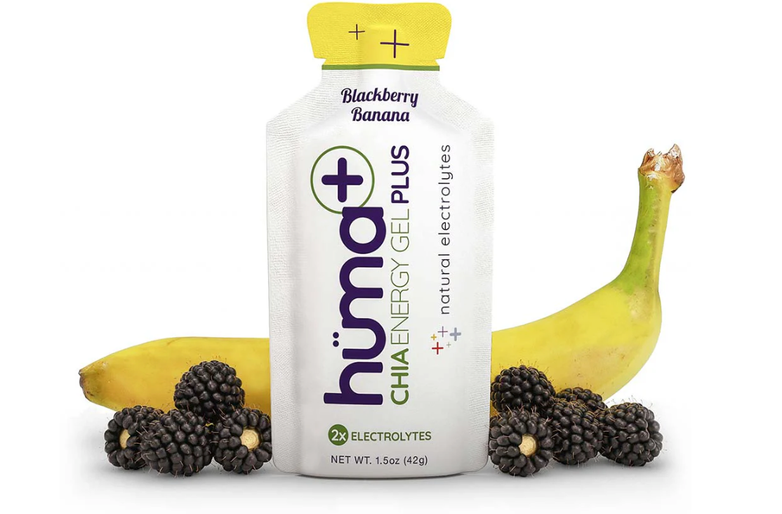 Huma Energy Gels - Natural Fruit-Flavored Sports Nutrition for Runners, Cyclists & Athletes - Boost Endurance & Performance During Workouts & Races