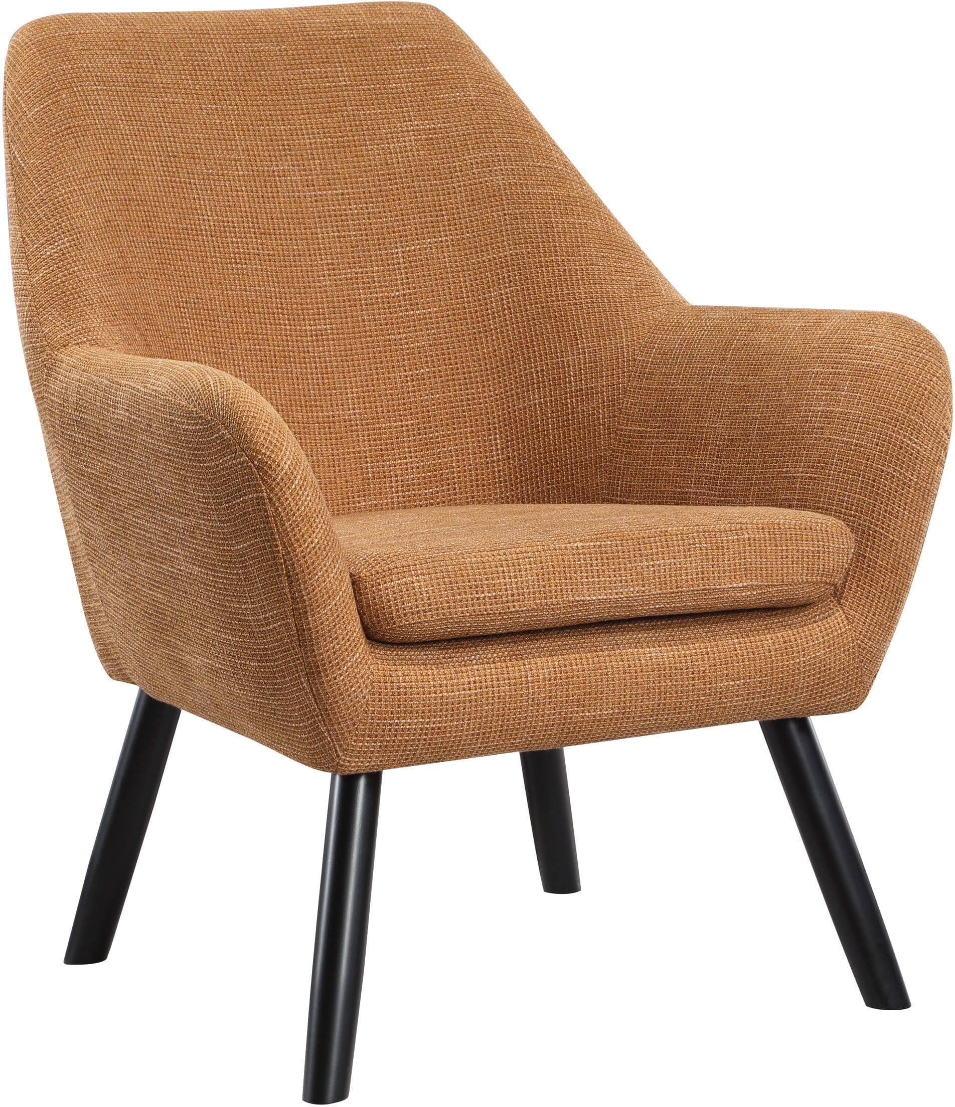 Office Star Della Mid Century Modern Office Chair - Ergonomic Desk Chair for Home & Office Workspace - Comfortable Mid Back Swivel Task Chair with Padded Seat