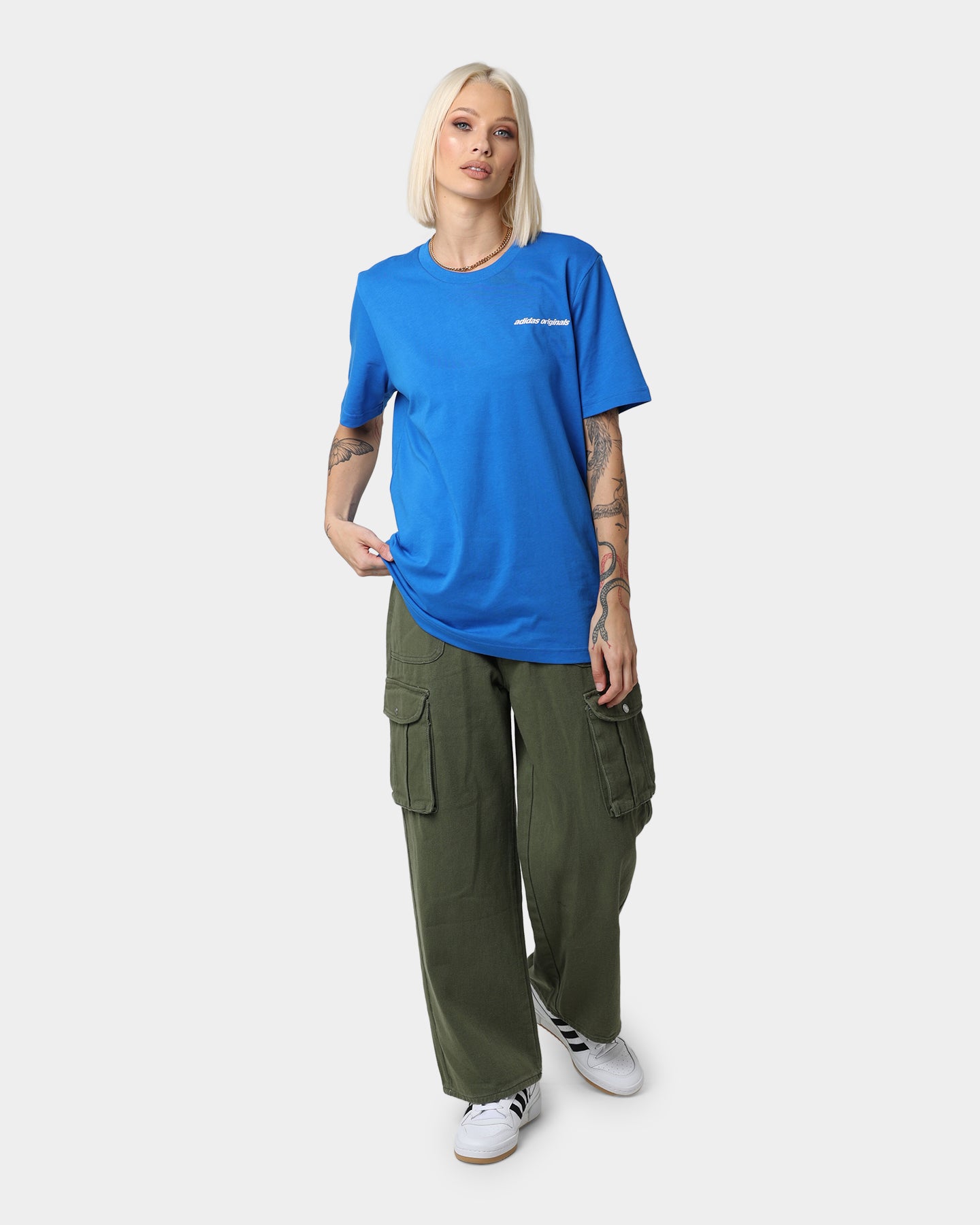 Adidas Yung Z T-Shirt for Men - Core Bluebird Casual Tee - Perfect for Gym, Running & Everyday Wear