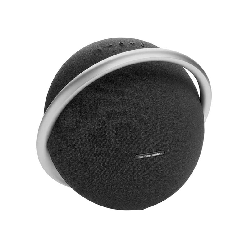 Harman Kardon Onyx Studio 8 Portable Bluetooth Speaker - Wireless, Waterproof, 30H Playtime, Rich Bass - Perfect for Outdoor Parties, Travel & Home Entertainment (Black)