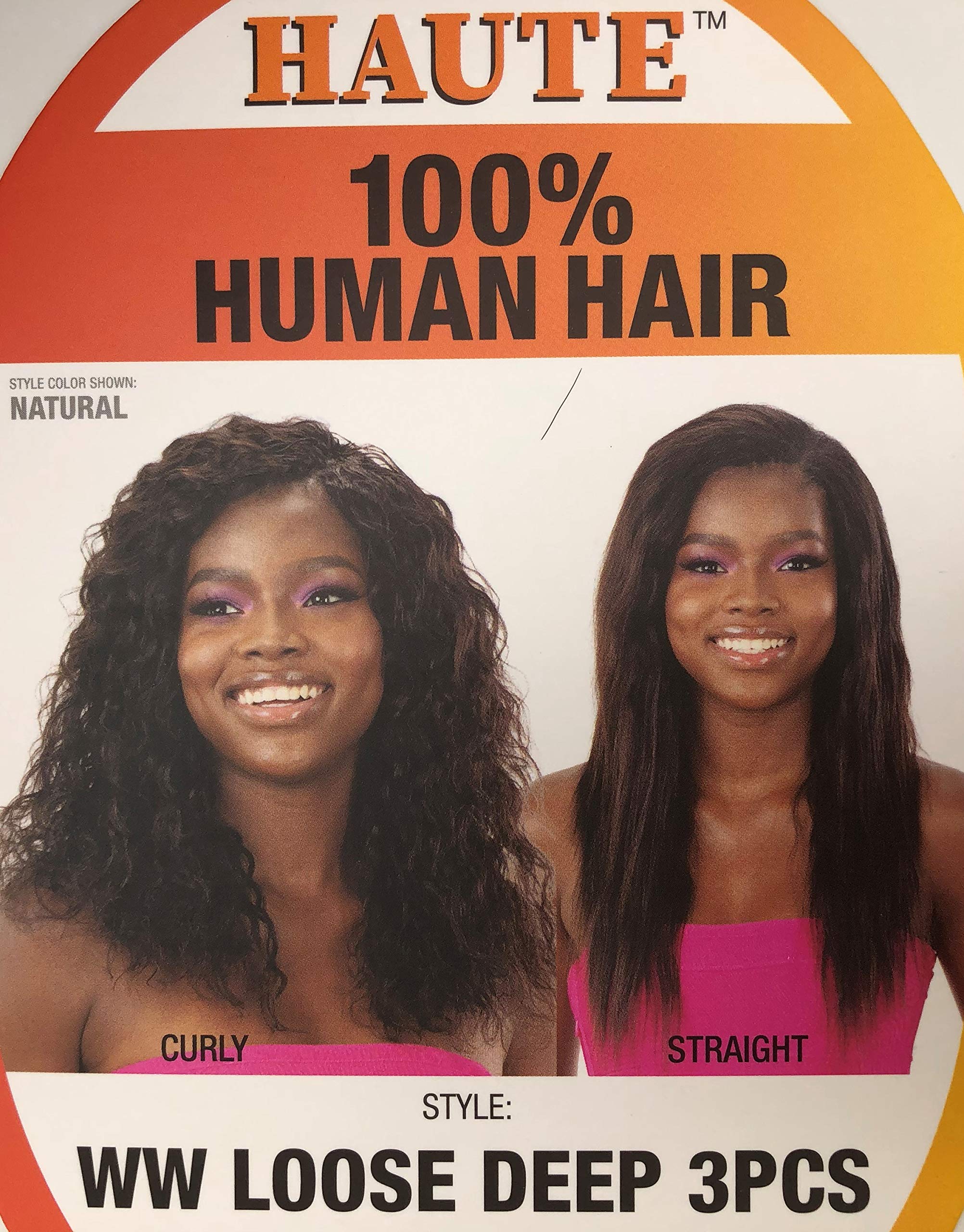 100% Natural Virgin Human Hair Wet & Wavy Bundle - 18