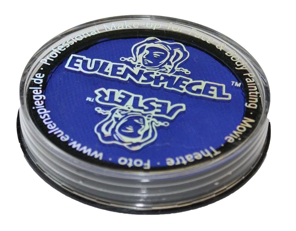 Creative Eulenspiegel 183564 Marine Blue 20ml/30g Professional Waterproof Aqua Makeup - Long Lasting Eye Makeup for Swimming, Beach & Summer Activities